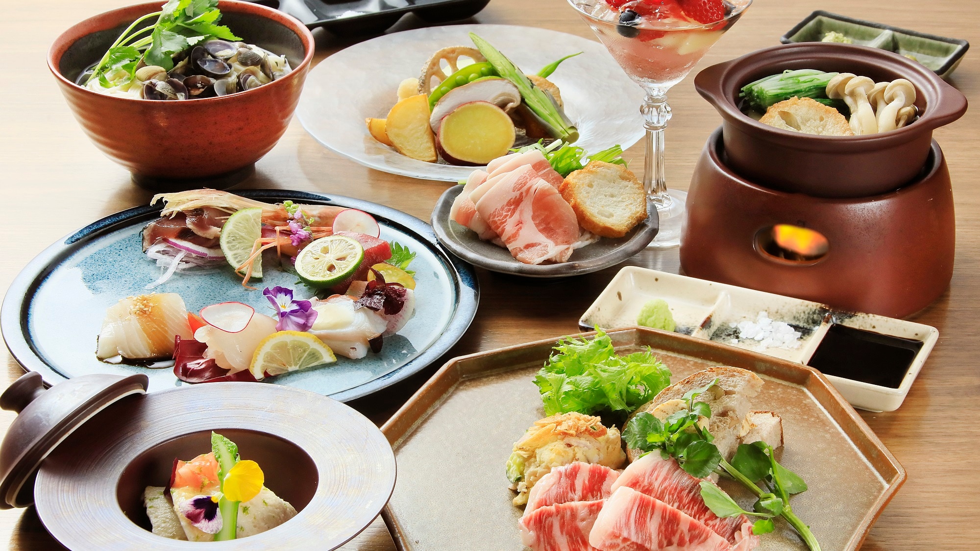 [Basic original kaiseki course "Miyabi"] Our standard kaiseki course