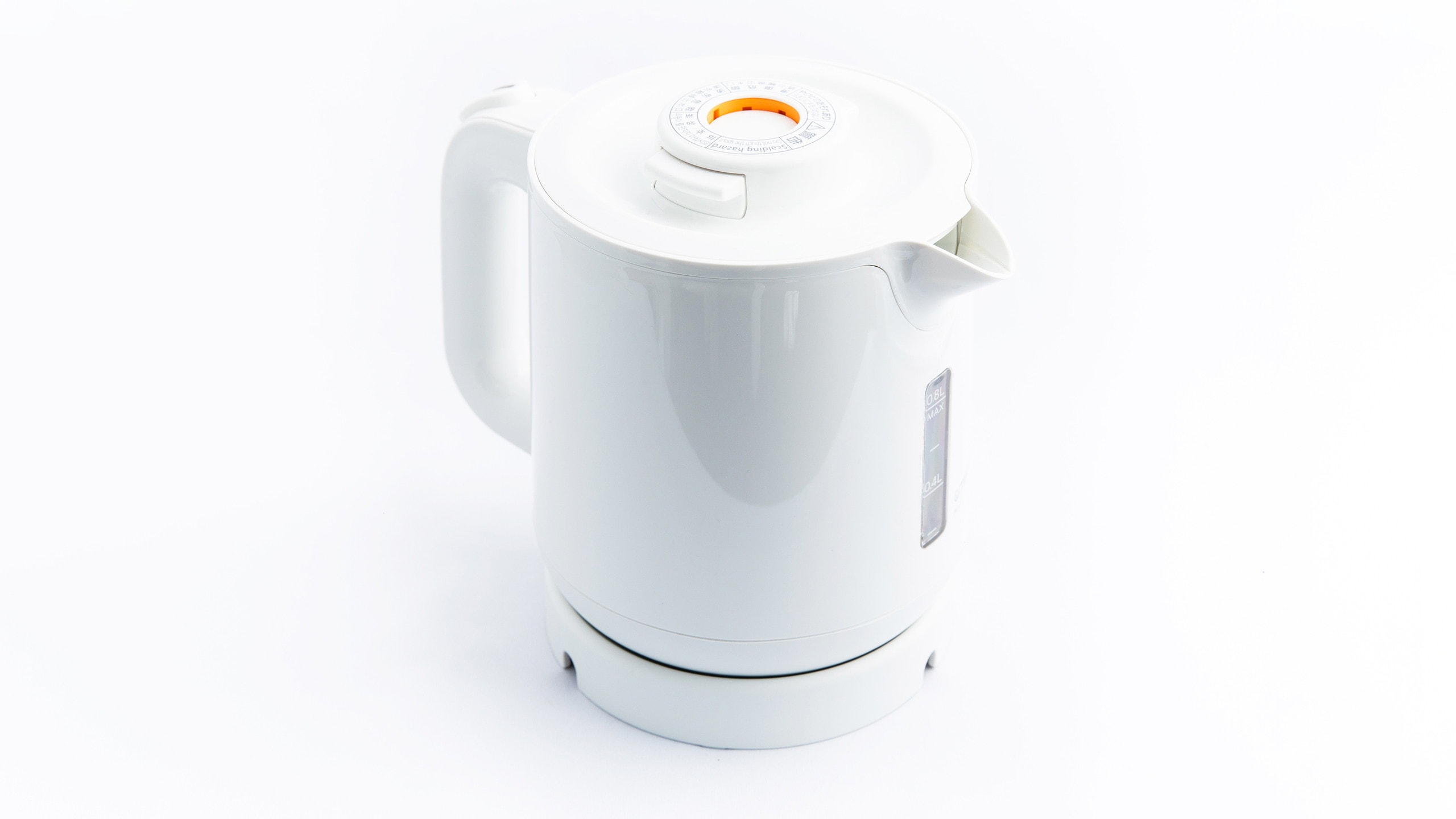 Sekaer Small Electric Tea Kettle Stainless Steel 0.8L Portable Travel Hot  Water