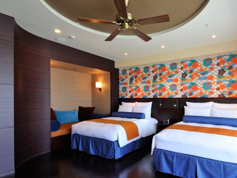 Twin room where you can enjoy the hot springs in your room-Spa Deluxe Bay View (40.7 sqm)