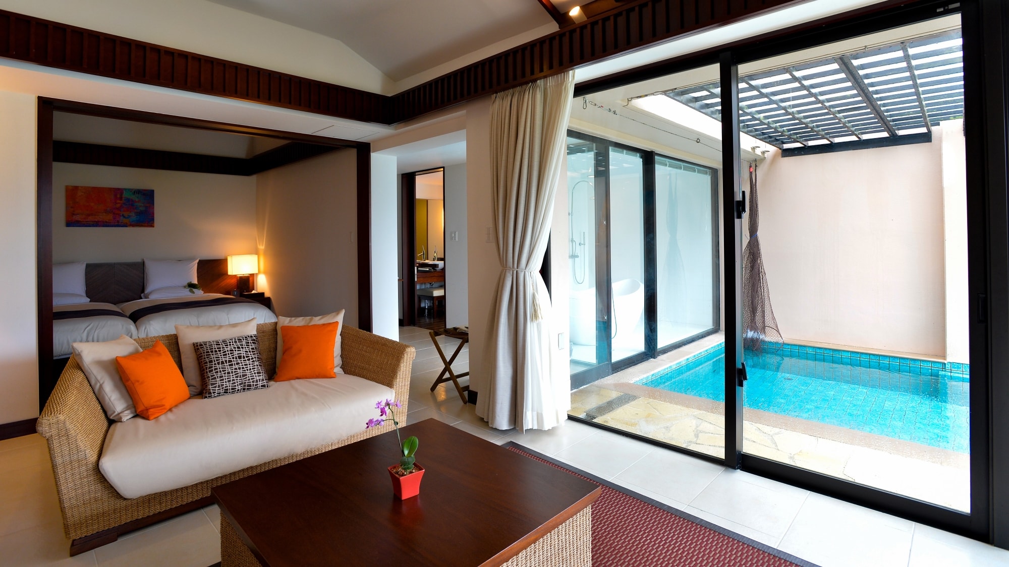 [<Dog Room> Pool Villa Lagoon Suite (1F designated)] A blissful resort stay with your dog in Miyakojima, Okinawa