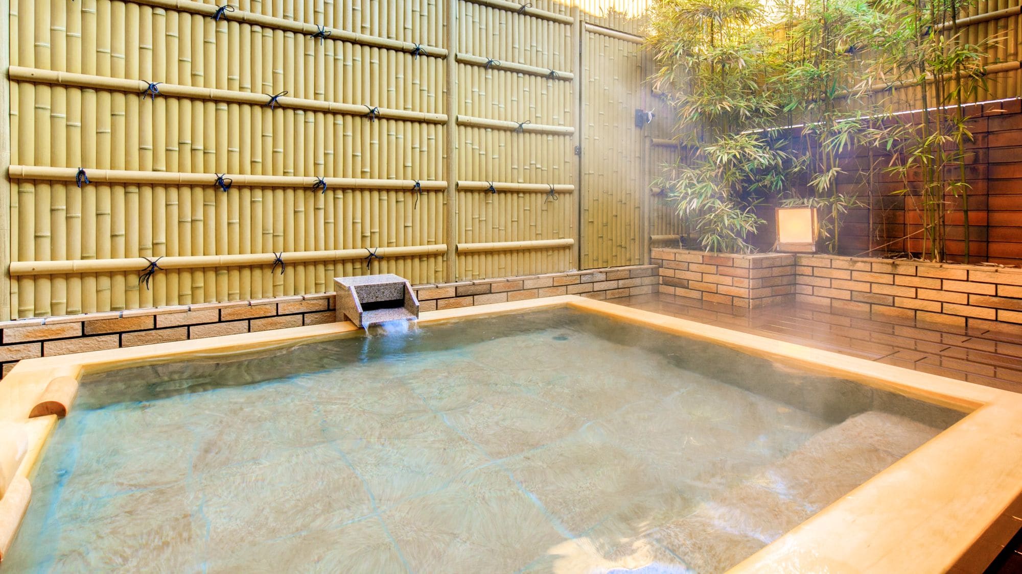 Open-air bath