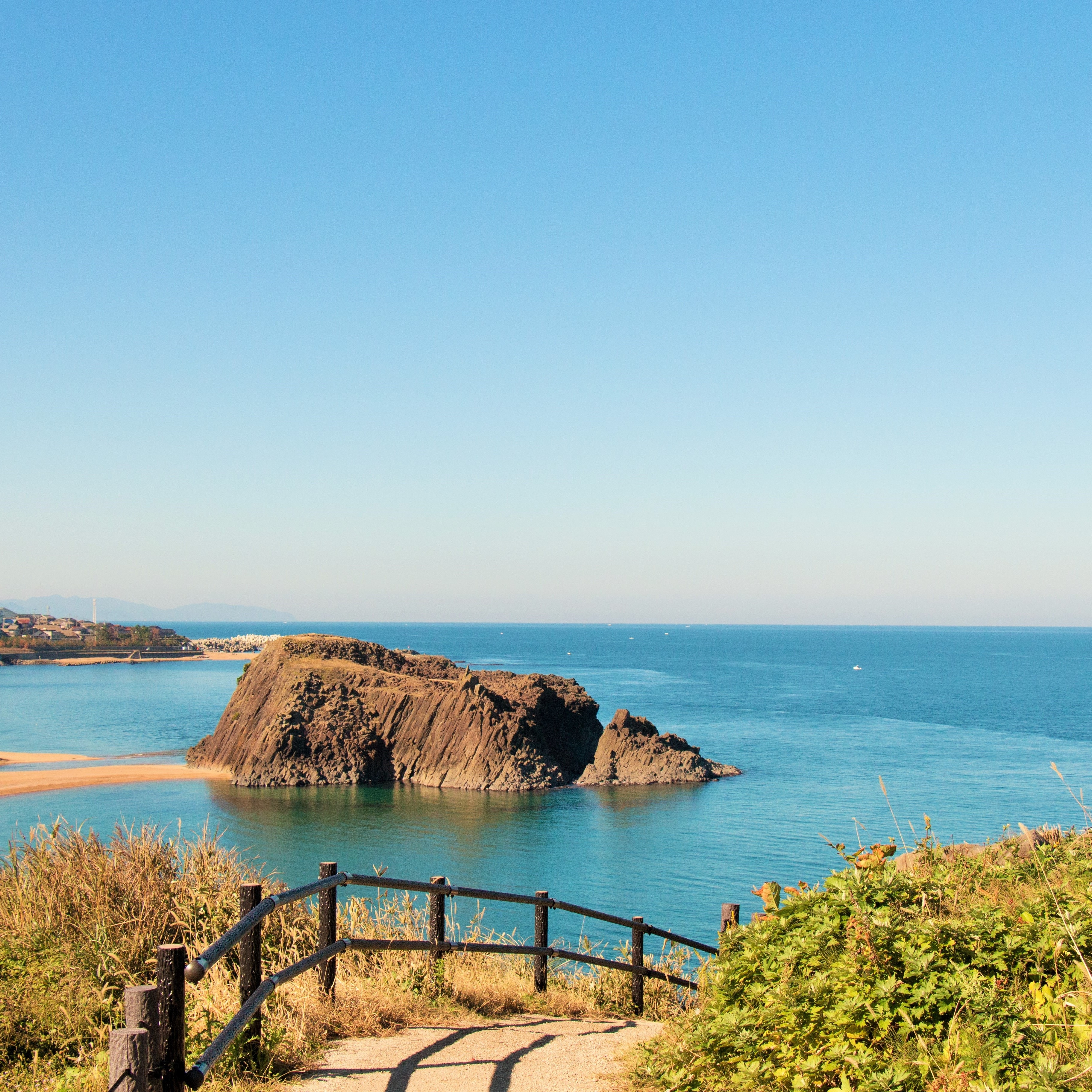 "Tateiwa" seen from Taisei Kofun
