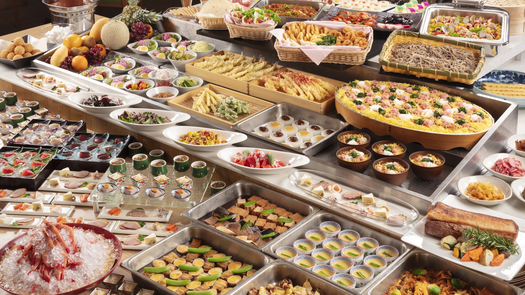[Buffet] About 60 types of buffet that will satisfy you
