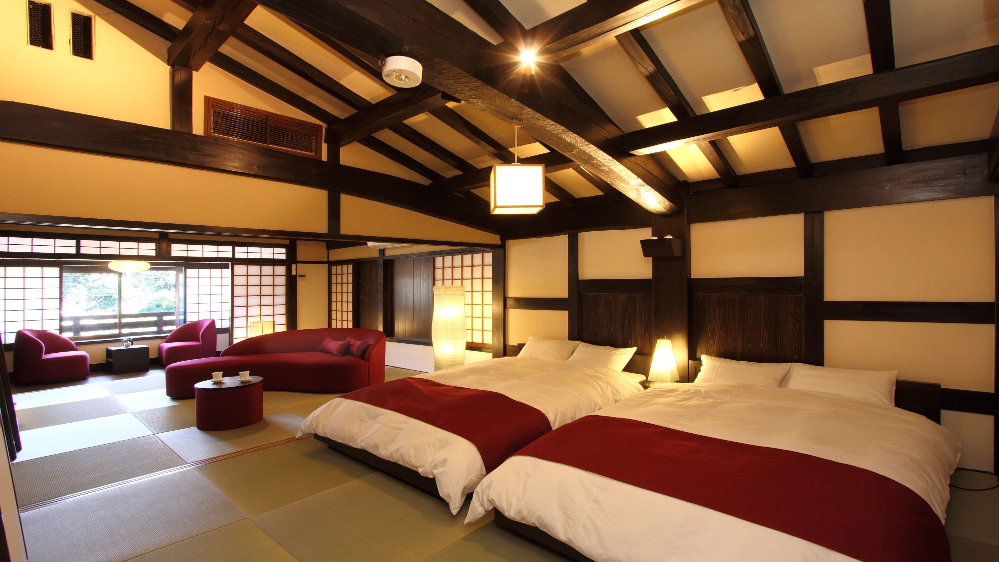 [Kinoka] Japanese-style twin room with 16 tatami mats (cosmetics and amenities included)