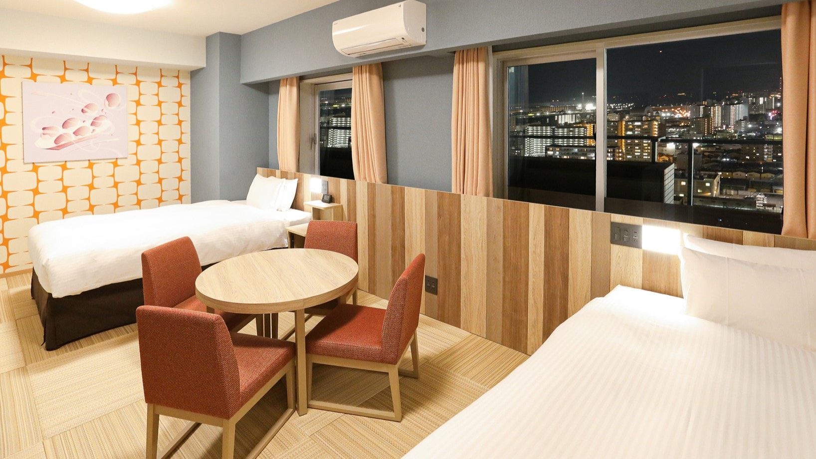 Night view from Wa Modern Force