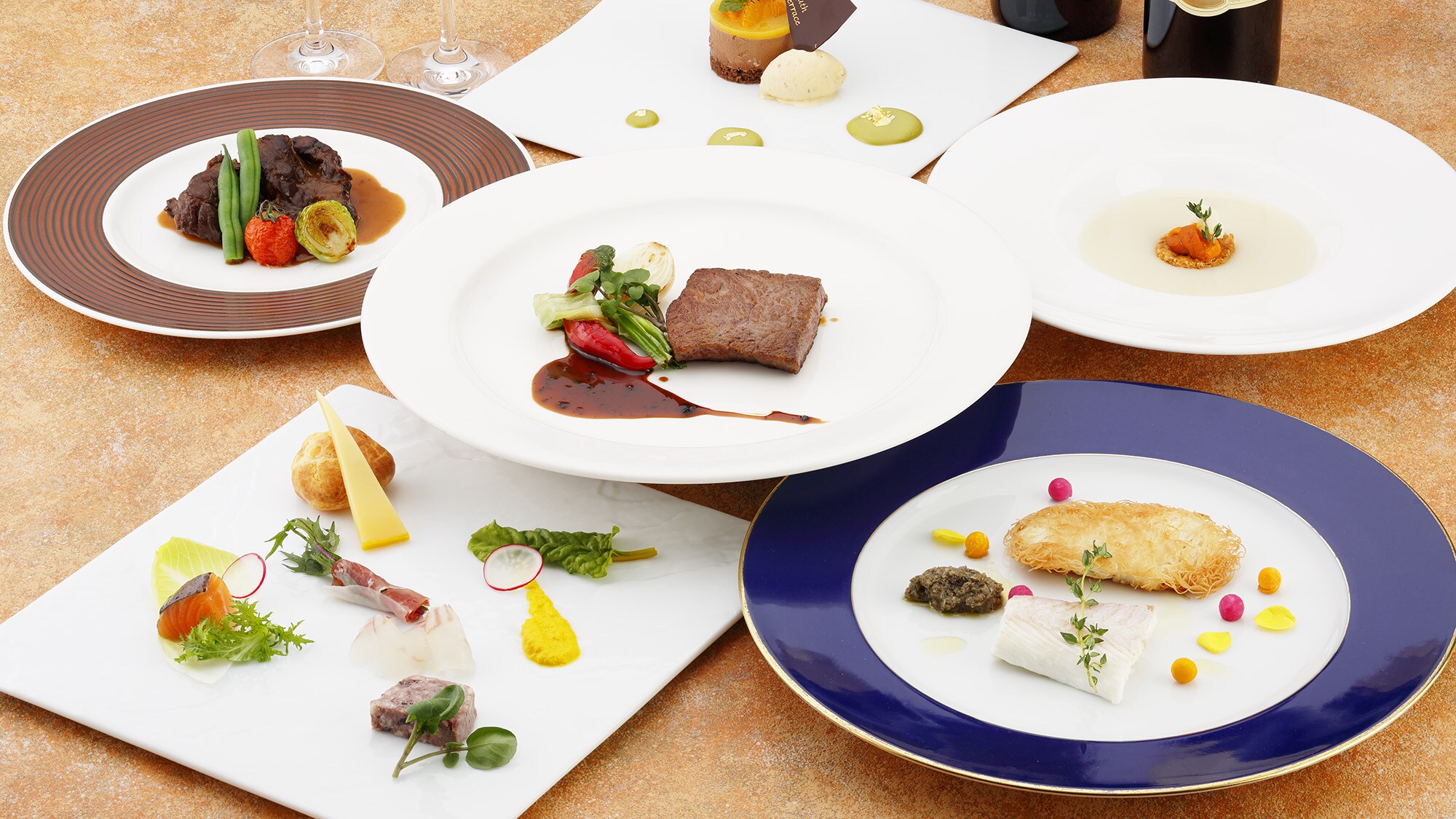 * <Supper example> Enjoy dishes made with local ingredients and seasonal ingredients from each country.