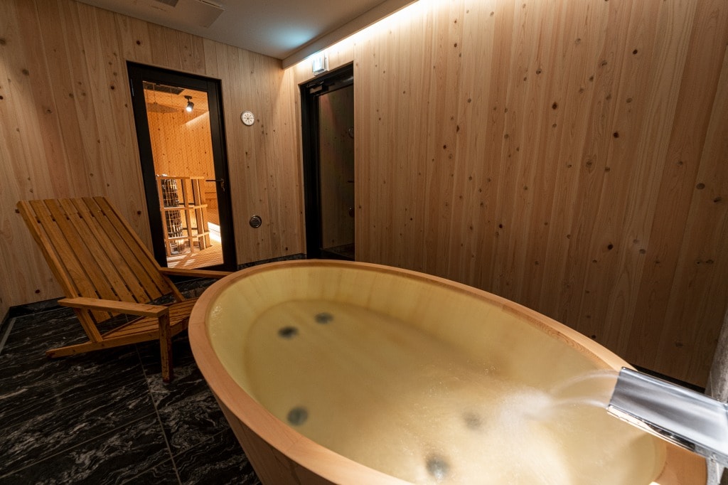 Private sauna