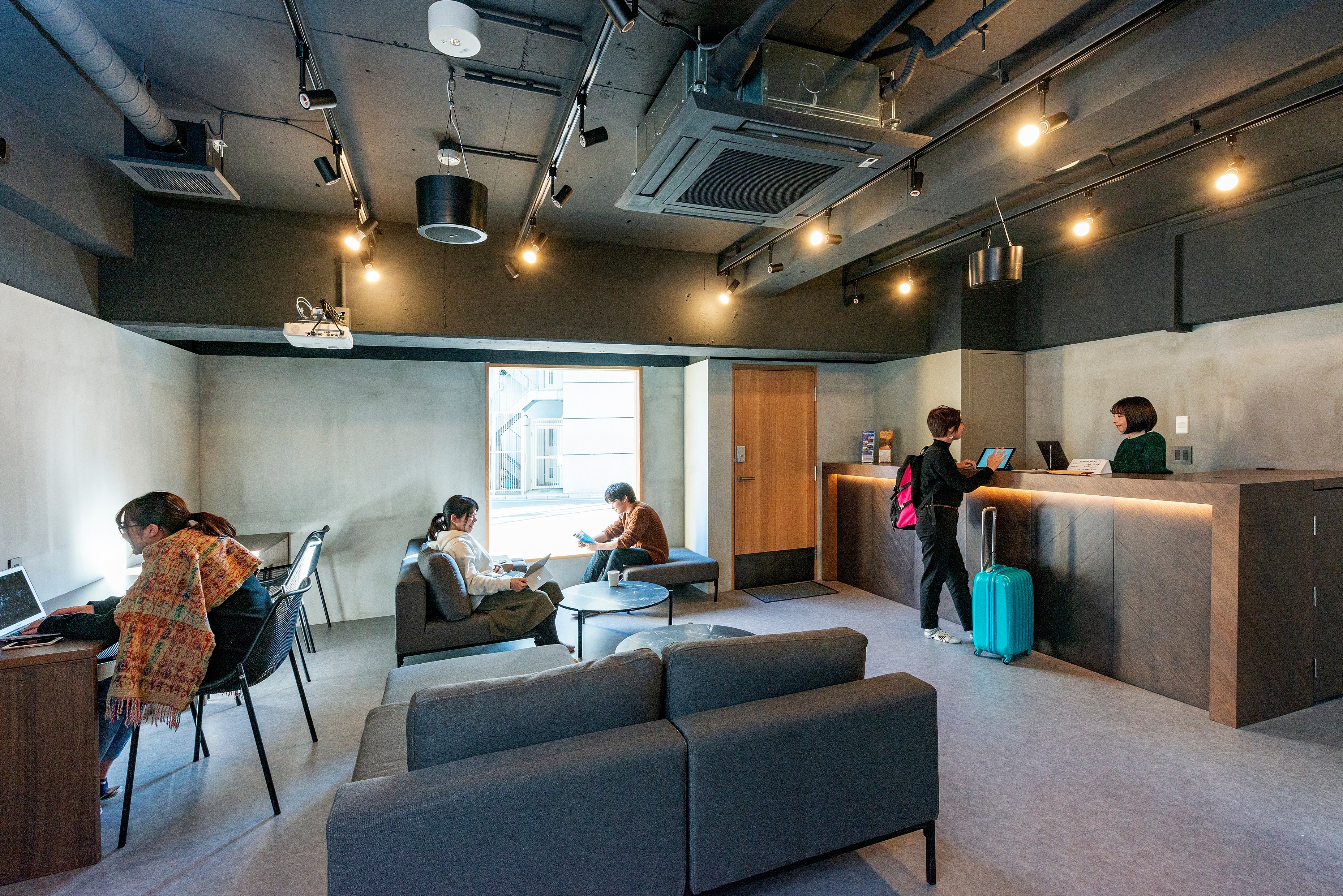 First floor front desk