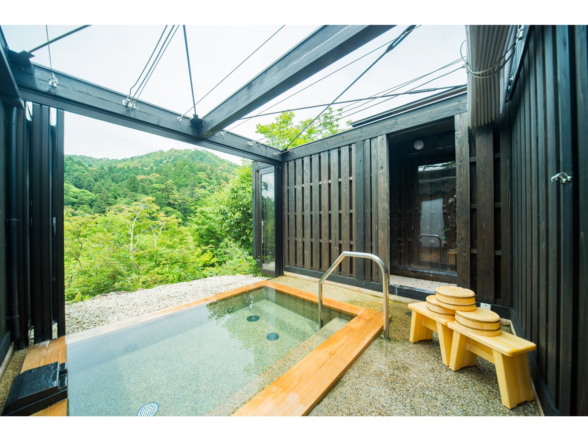 Private open-air bath, Tenku no Yu, Tsuki