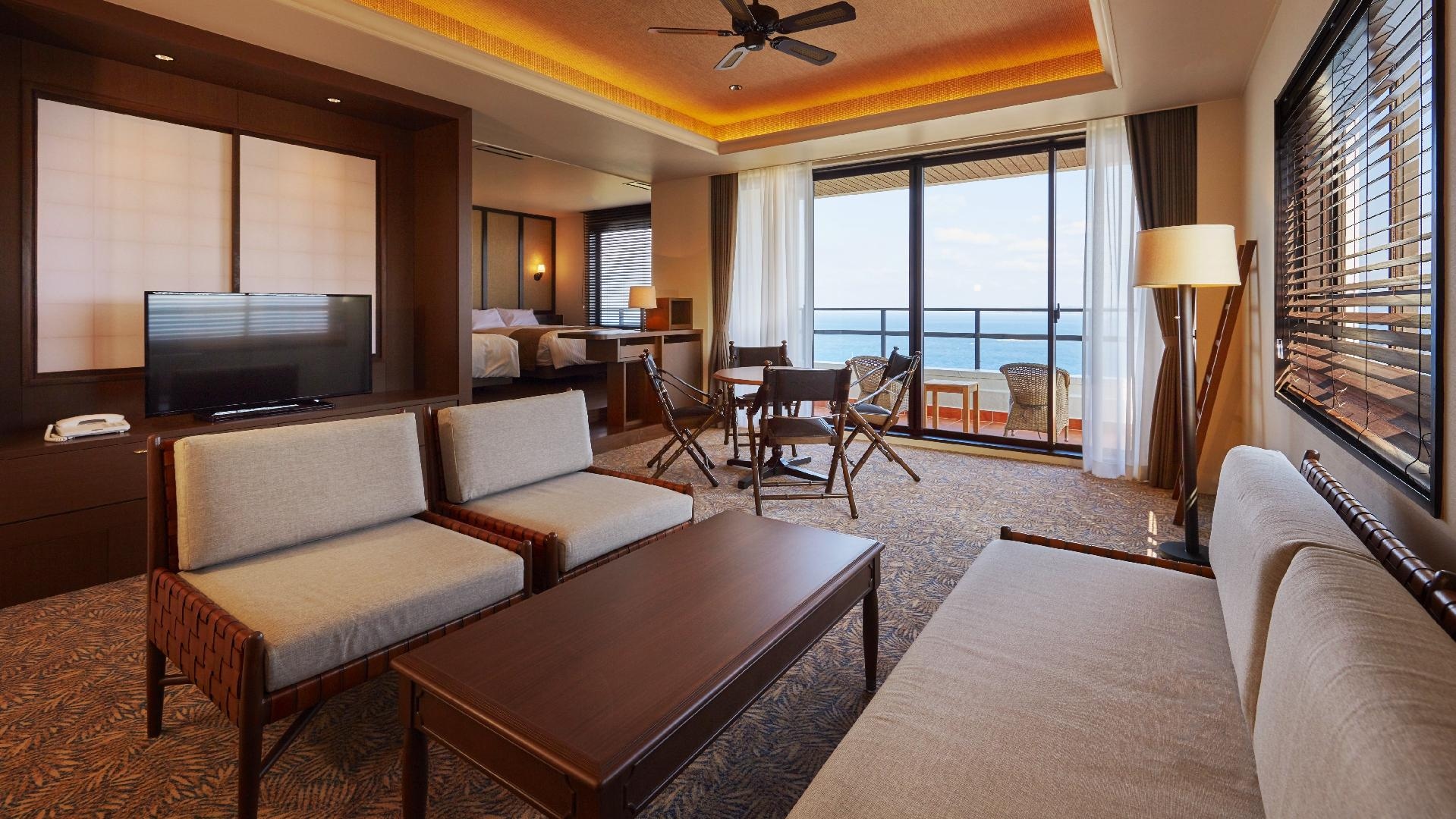 Ocean view royal suite interior