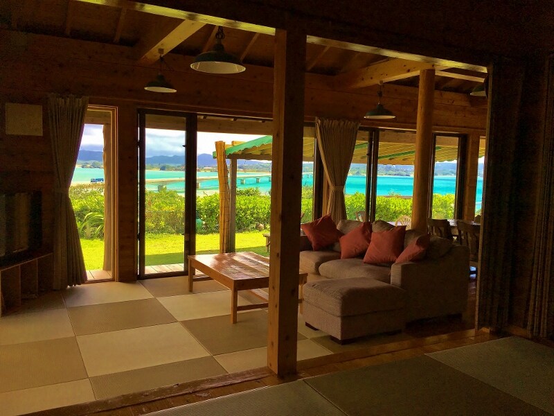 View from the landlord's room