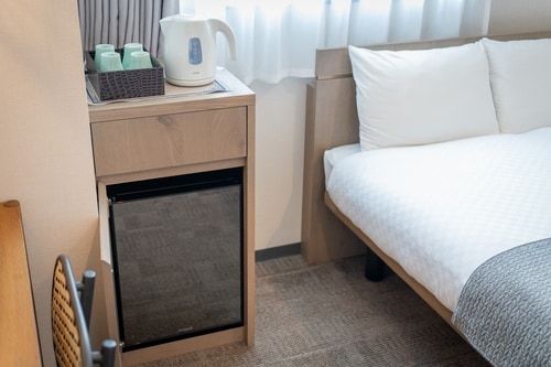 高級雙床房/床邊