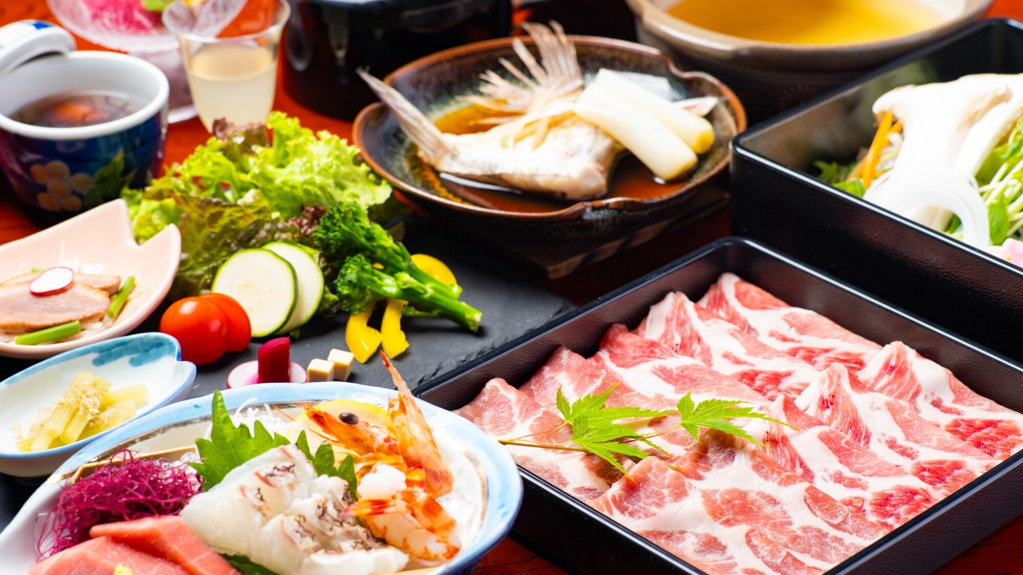 [Hot spring creative cuisine] Enjoy seasonal delicacies