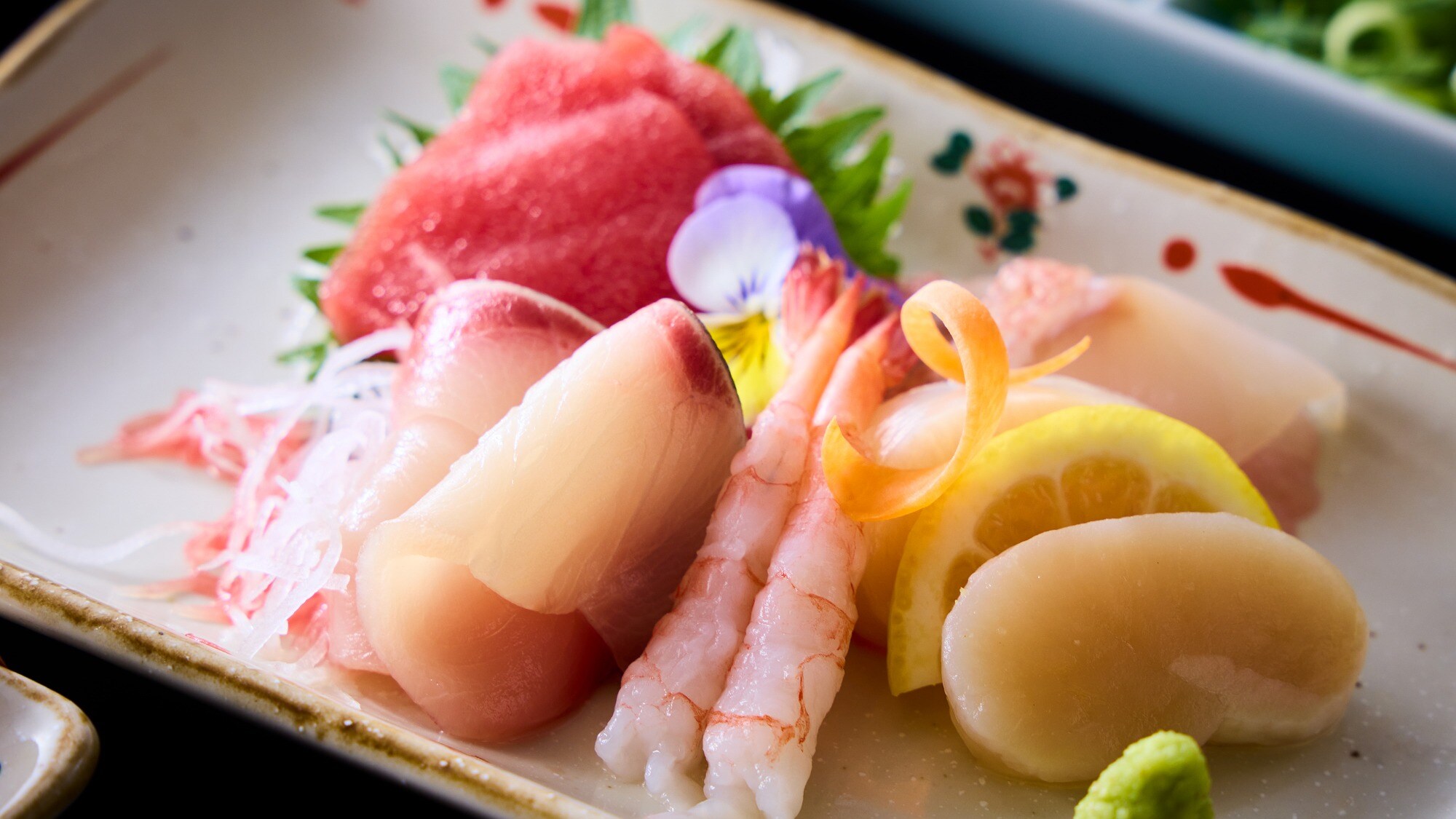 <Sukiyaki/Shabu-shabu Course - Sashimi> Assorted 5 kinds of seasonal sashimi