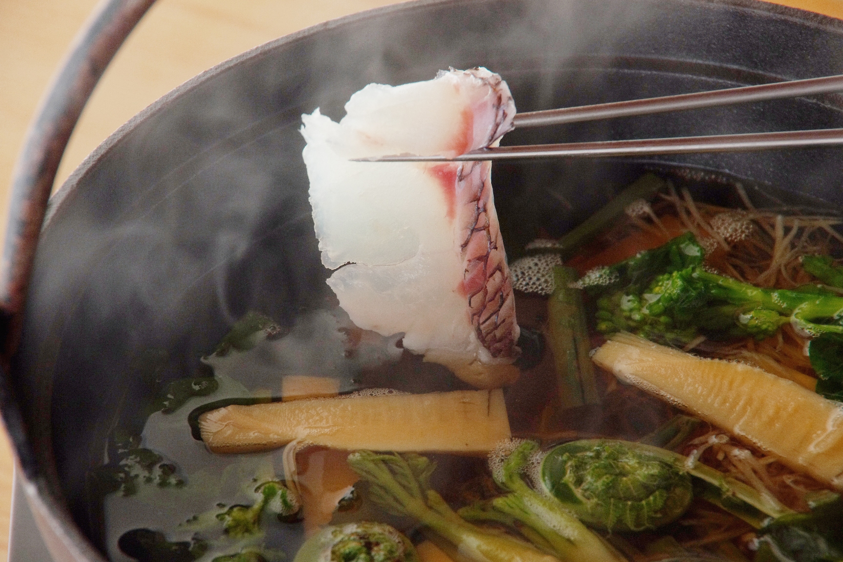櫻花鯛魚野菜涮鍋