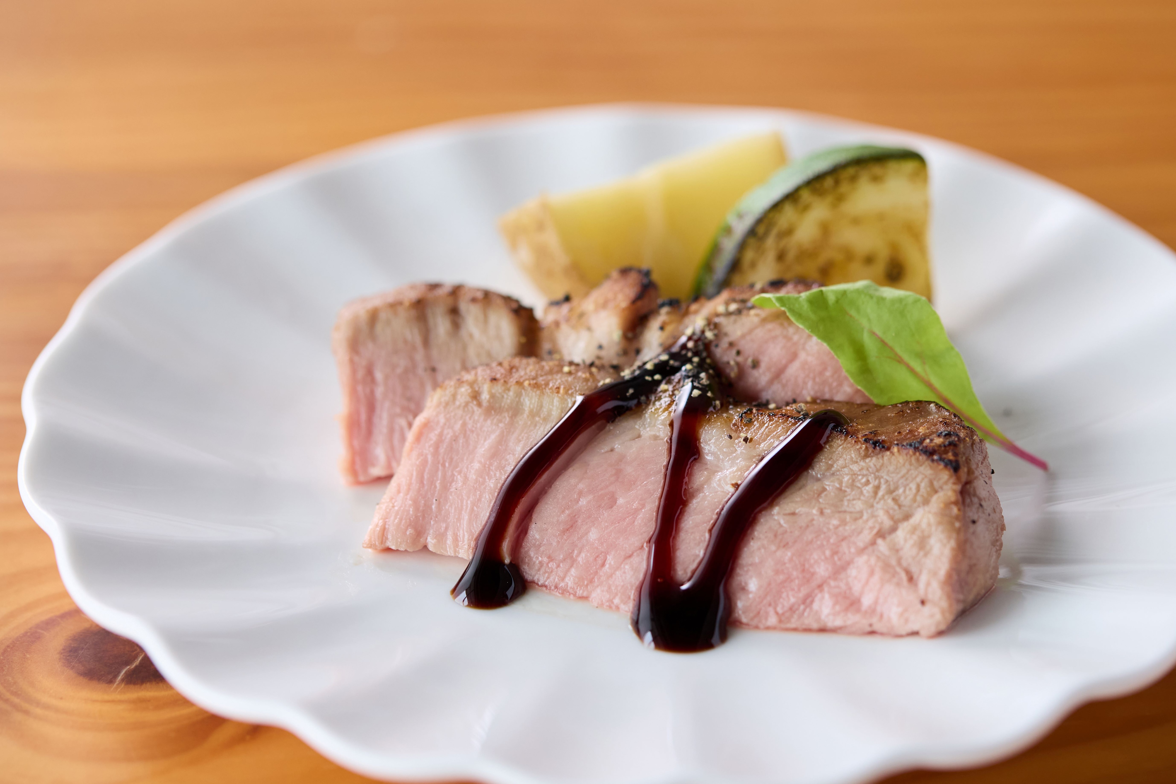 Breakfast: Grilled meat