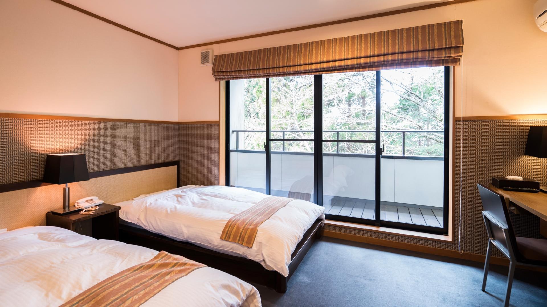 Japanese-style room 10 tatami mats + 2 beds (maisonette type)