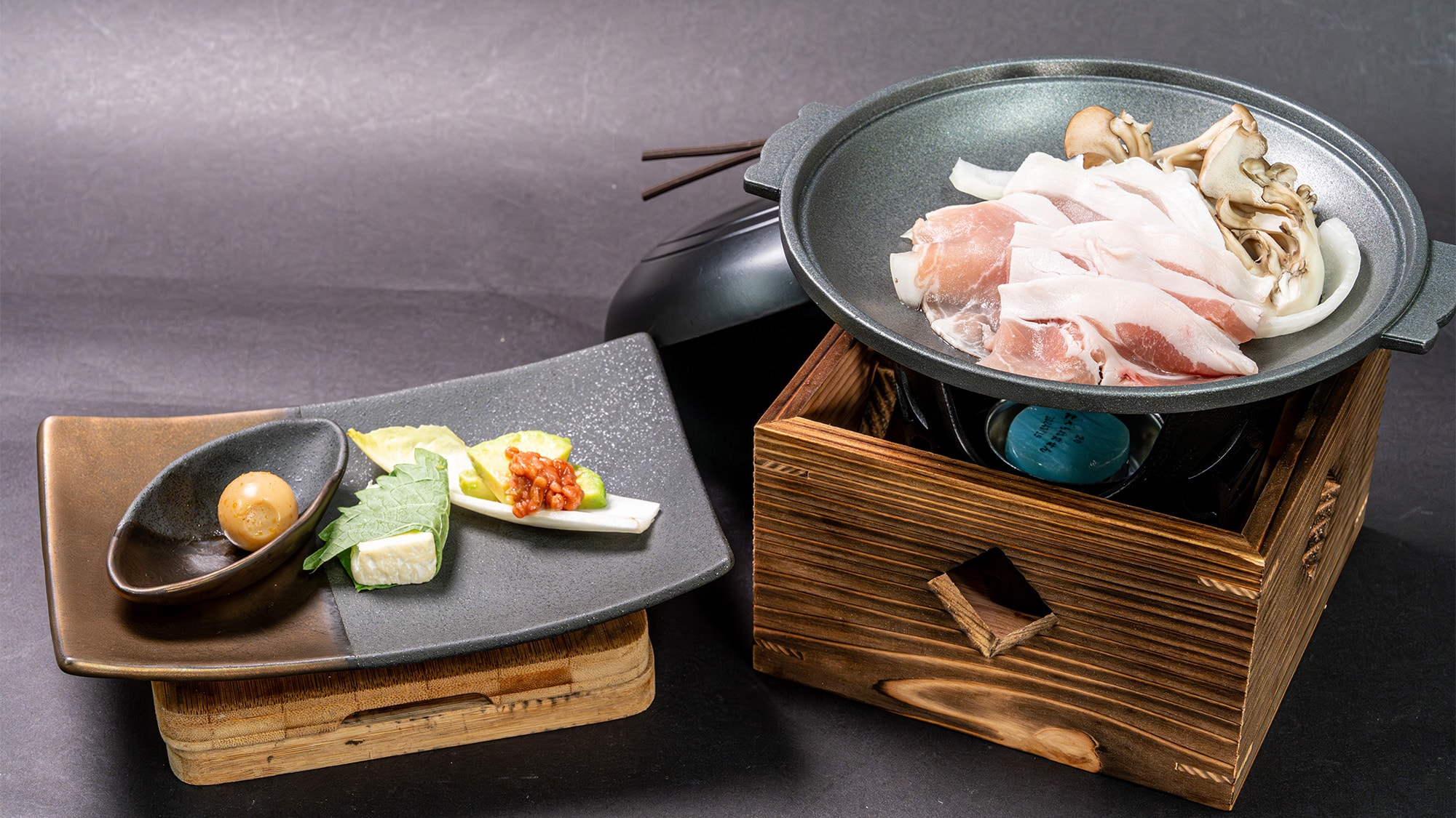 Kyoto Kaiseki - Japanese - Kyoto Pork Ceramic Grill