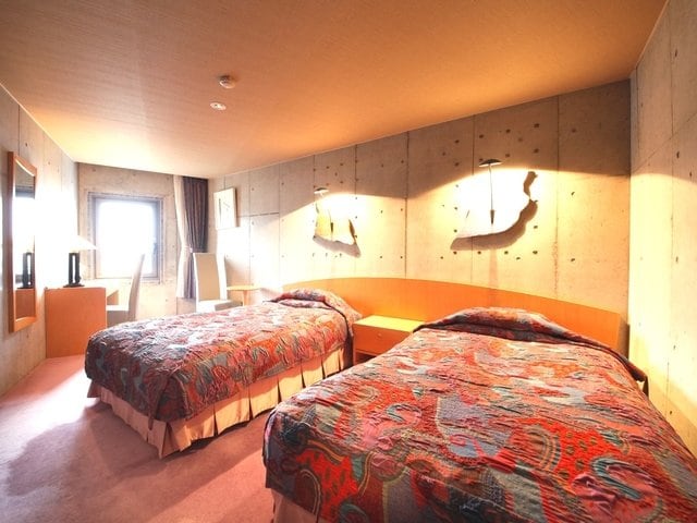 日西合璧的客房