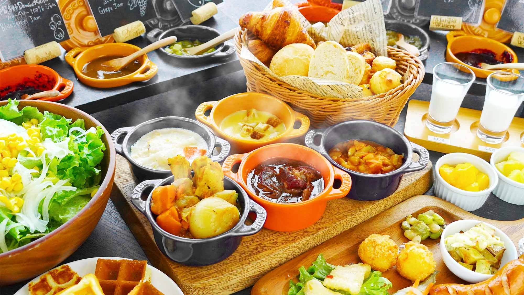 Breakfast_Bistro วัตถุดิบ ซุปบาร์และผักนุ่ม ๆ มากมาย