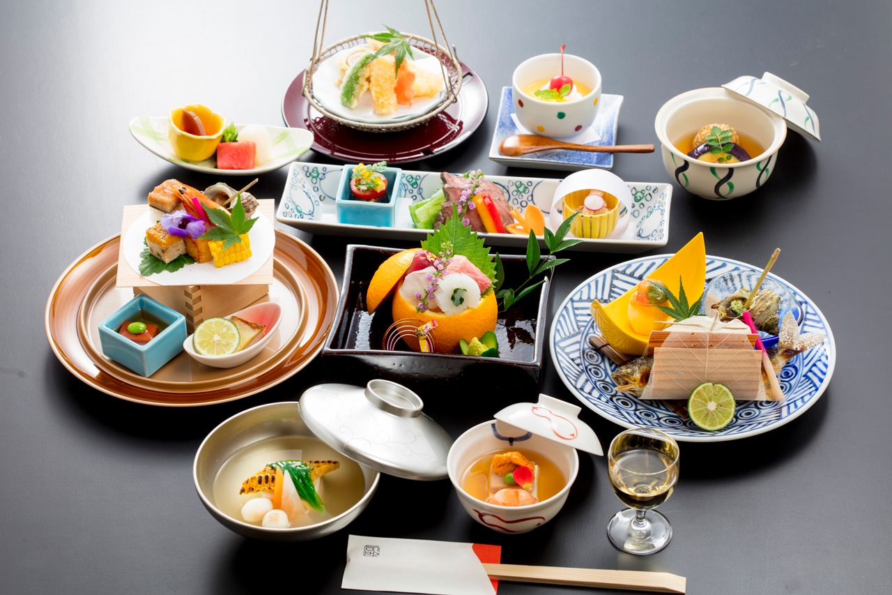 Seasonal basic kaiseki