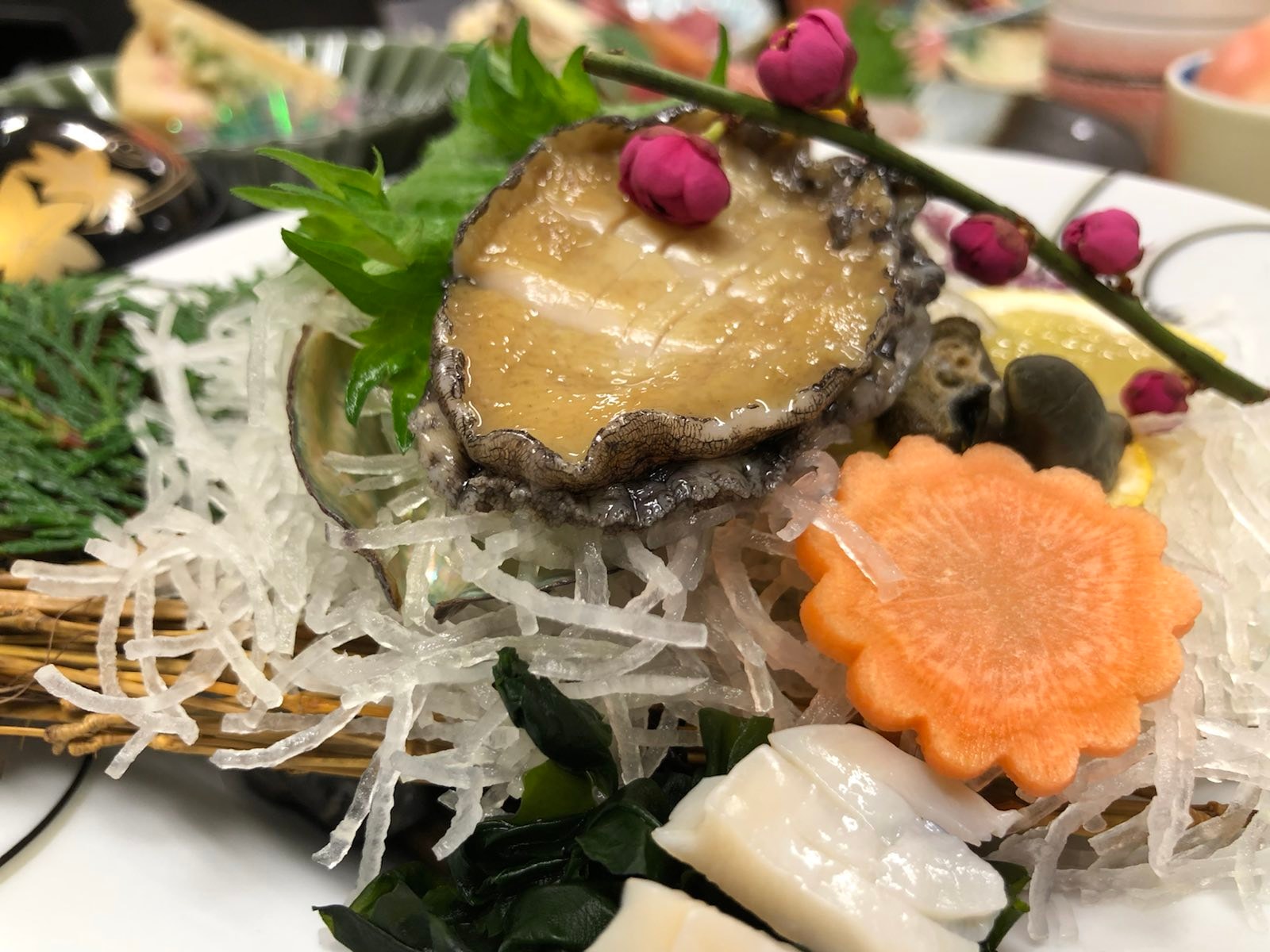 Sashimi bào ngư