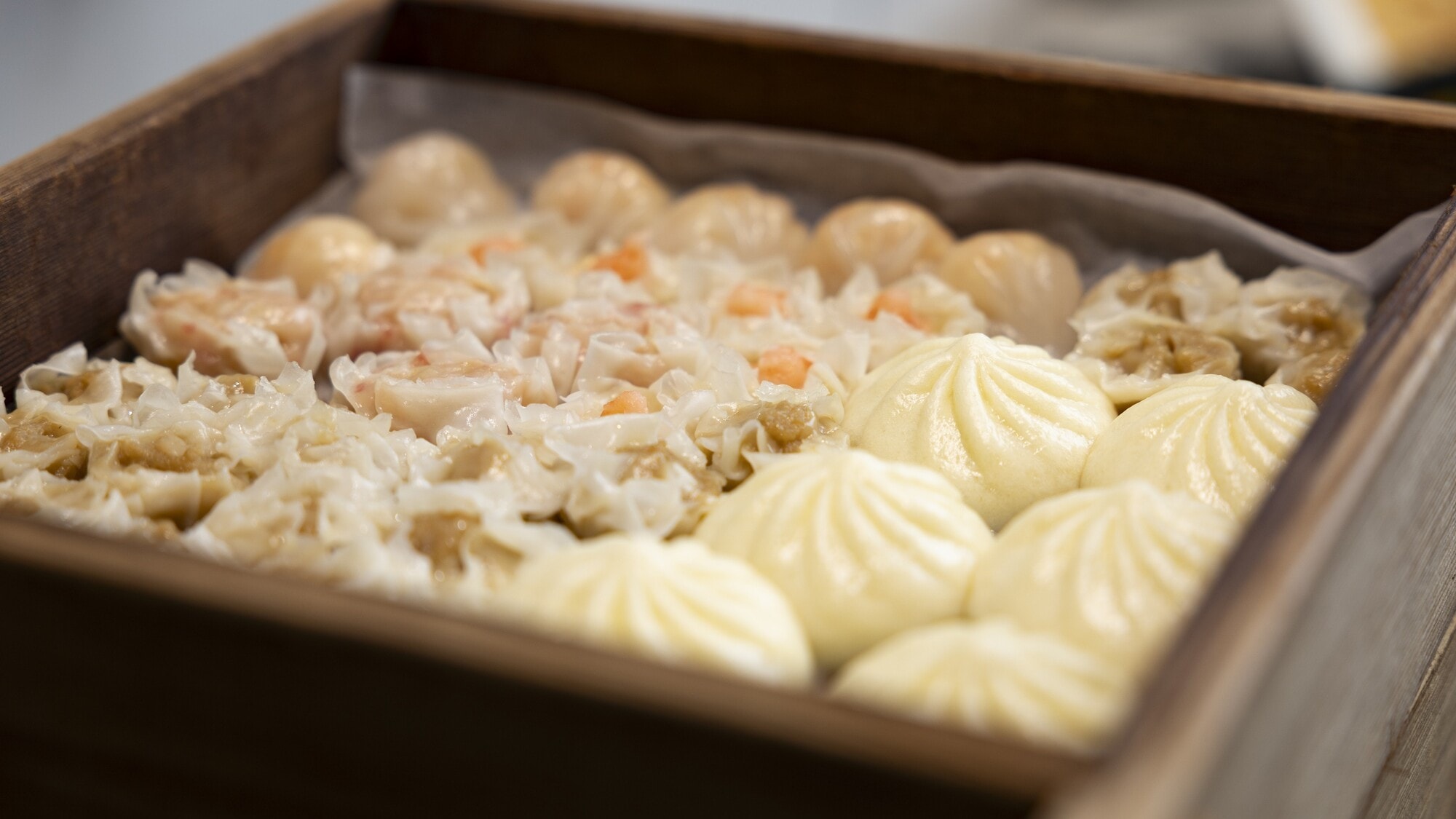 [Bữa sáng] Há cảo và bánh bao