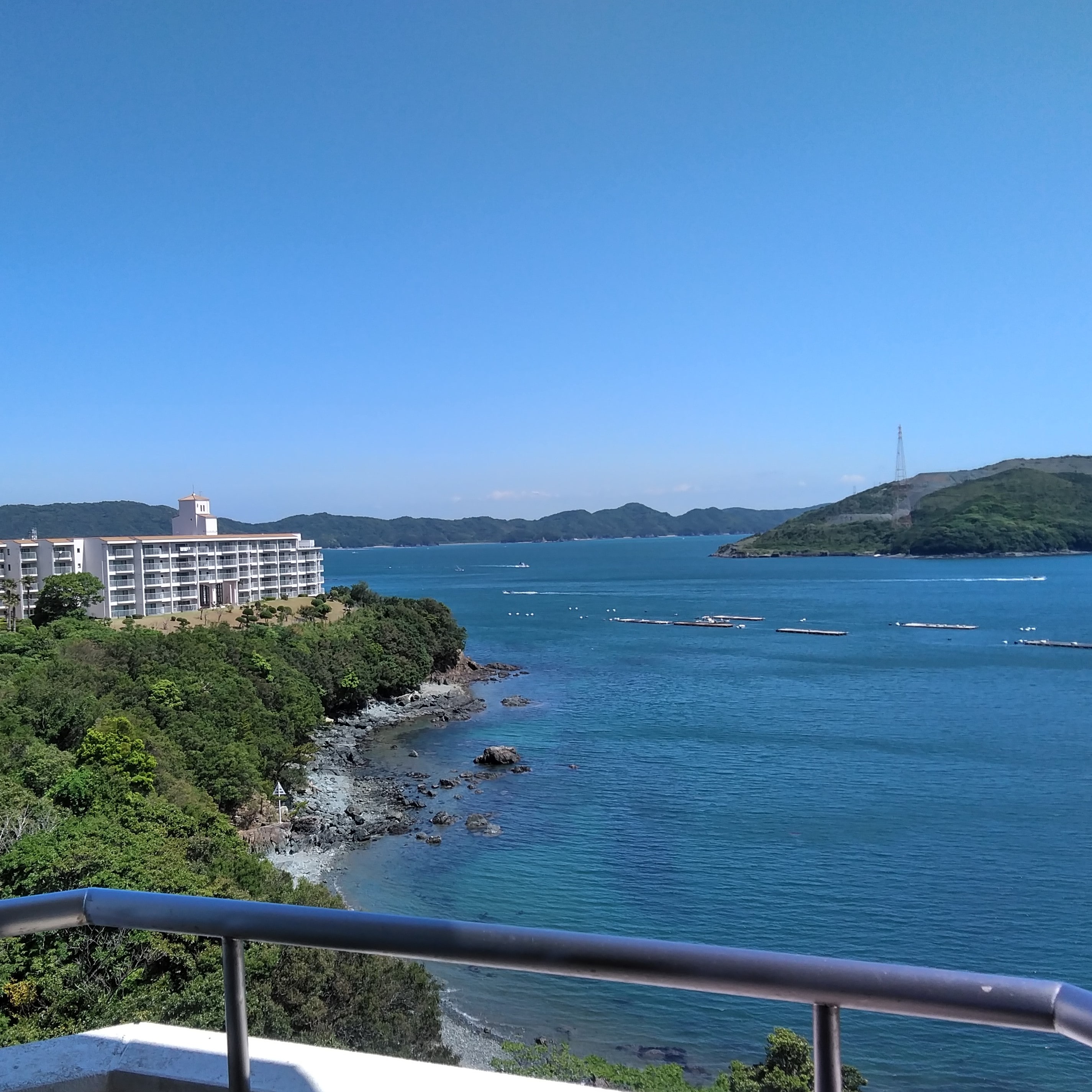 從海景房的陽台