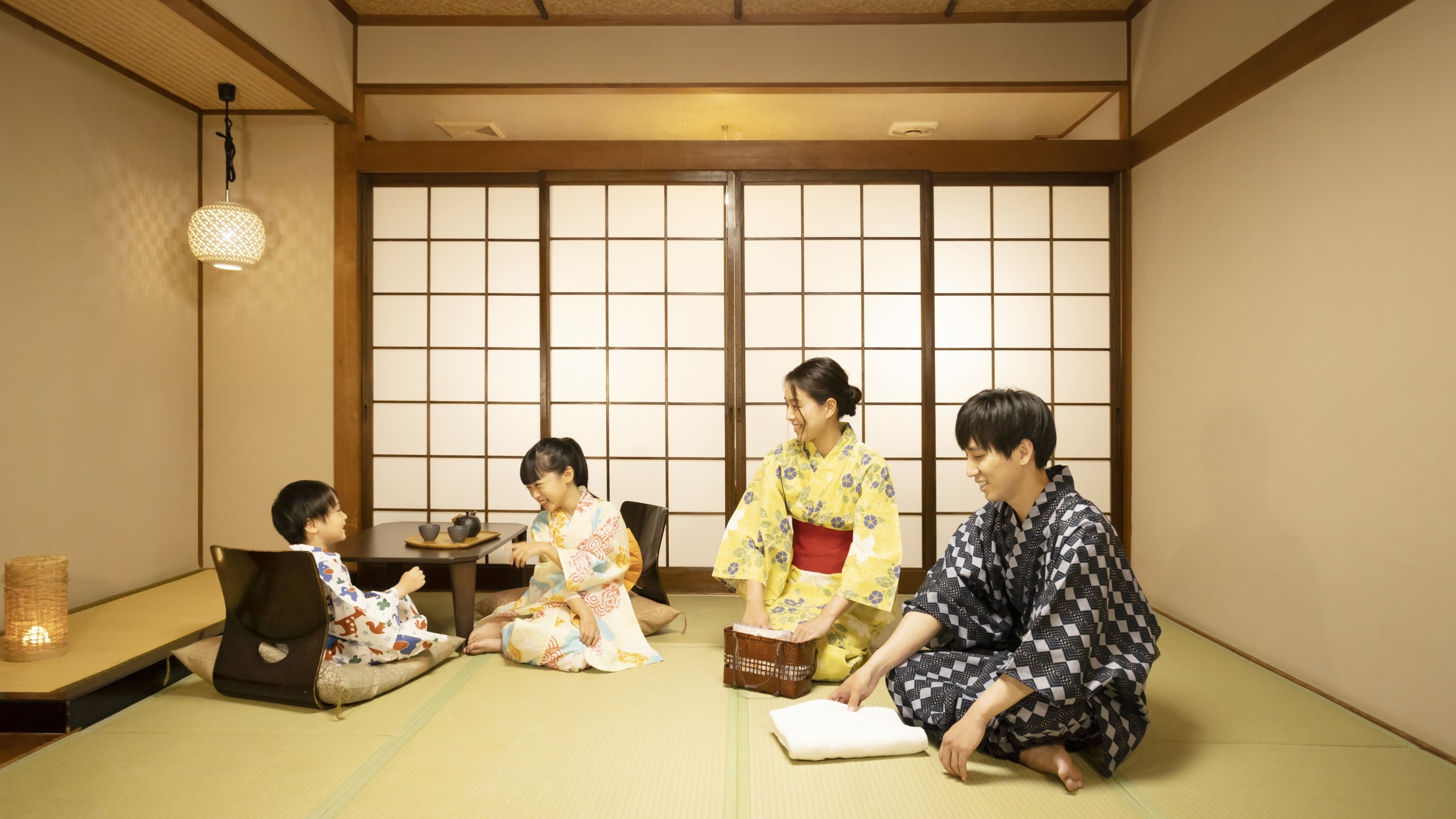 Standard Japanese-style room *Example of a guest room