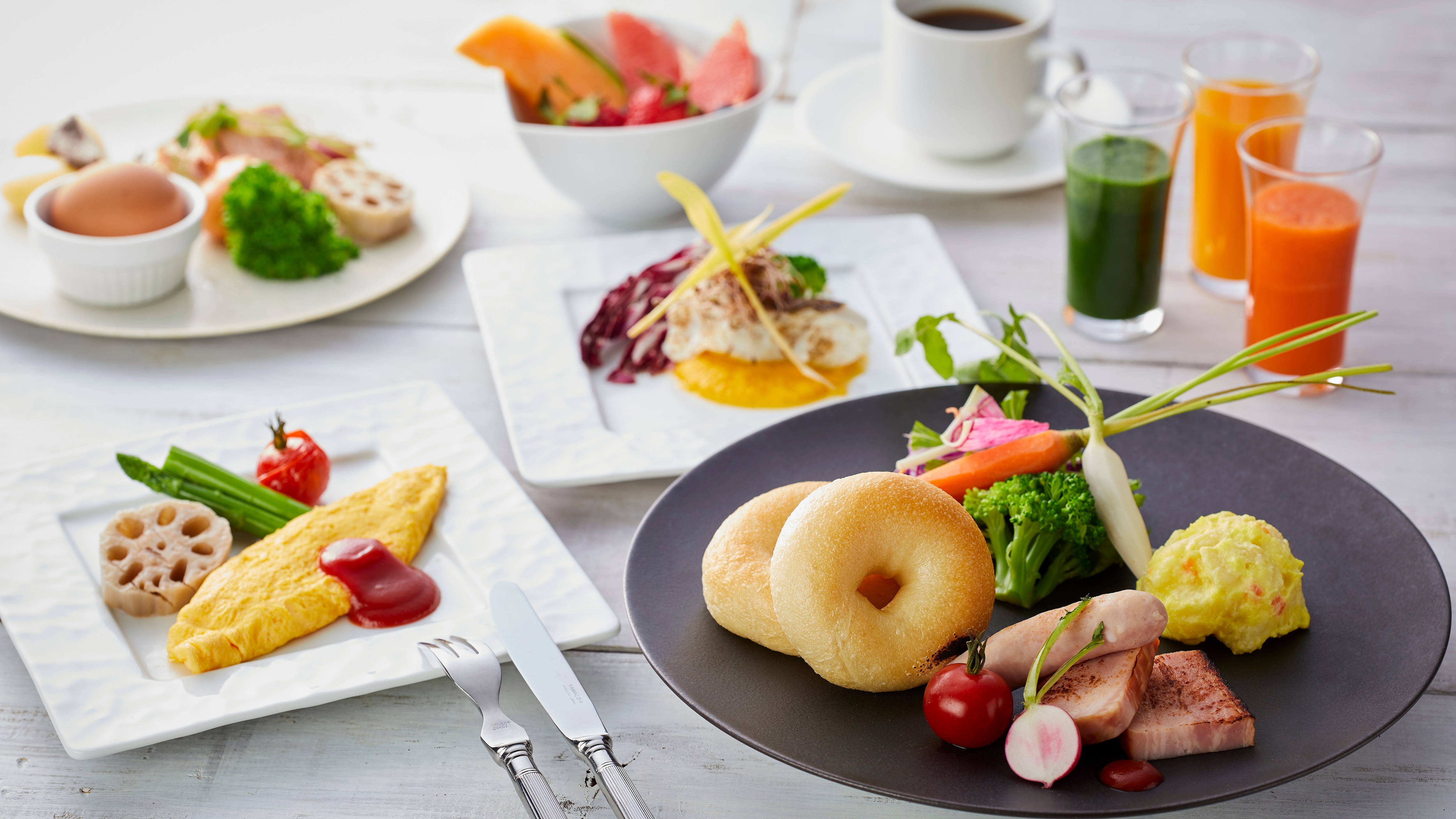 [早餐自助餐] 例