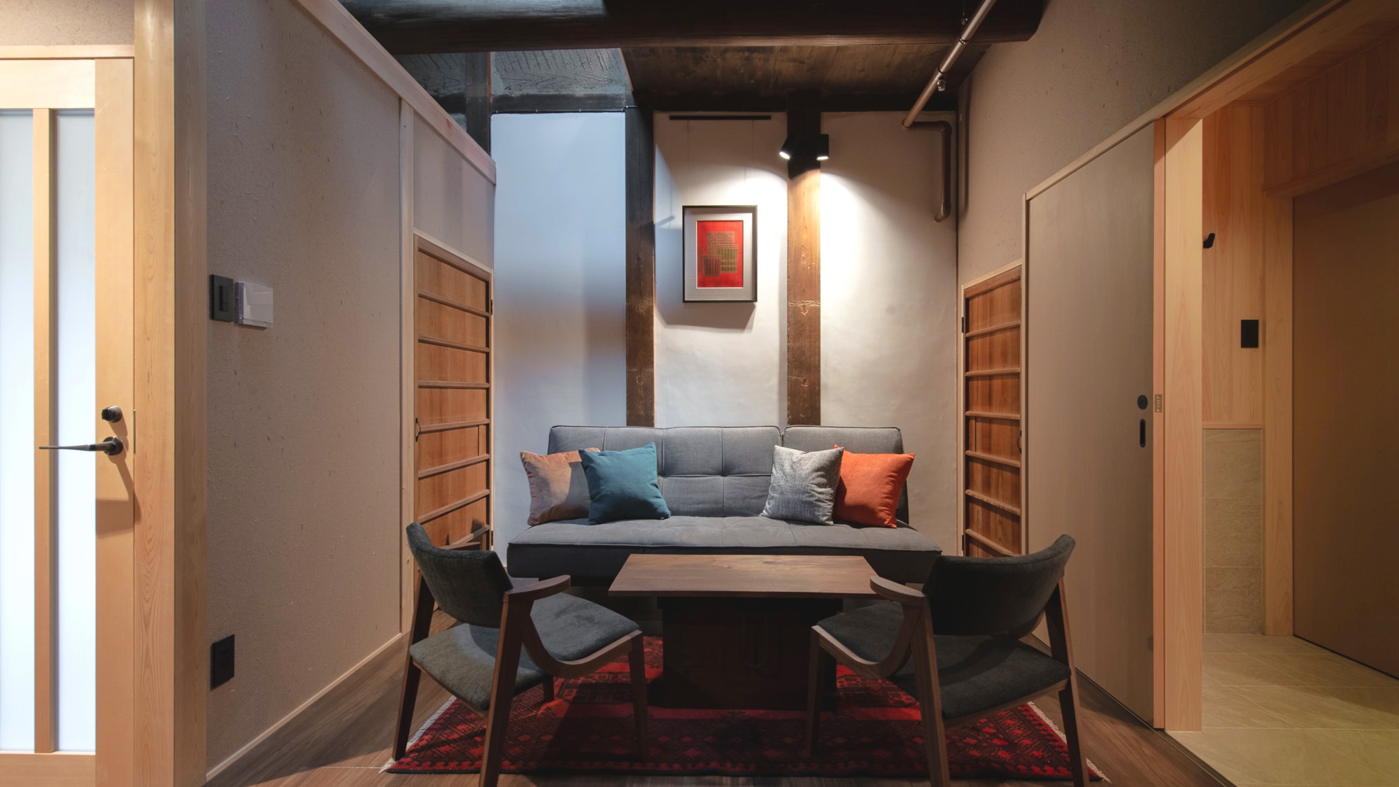 ■USU (42 square meters/twin/accommodates 3 people/1st floor living room/2nd floor bedroom)
