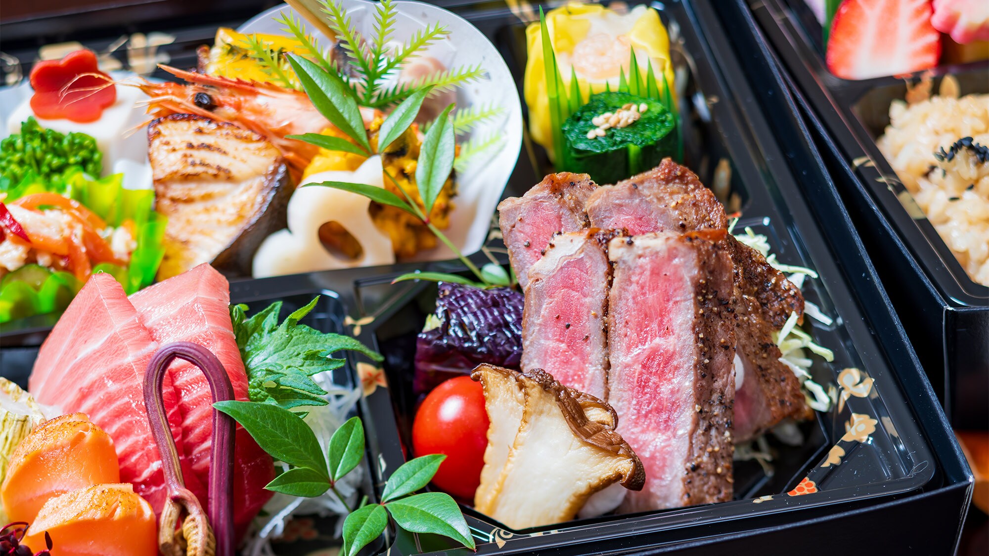 ◆【Dinner】Kaiseki bento "Shinkoro bento"⑤