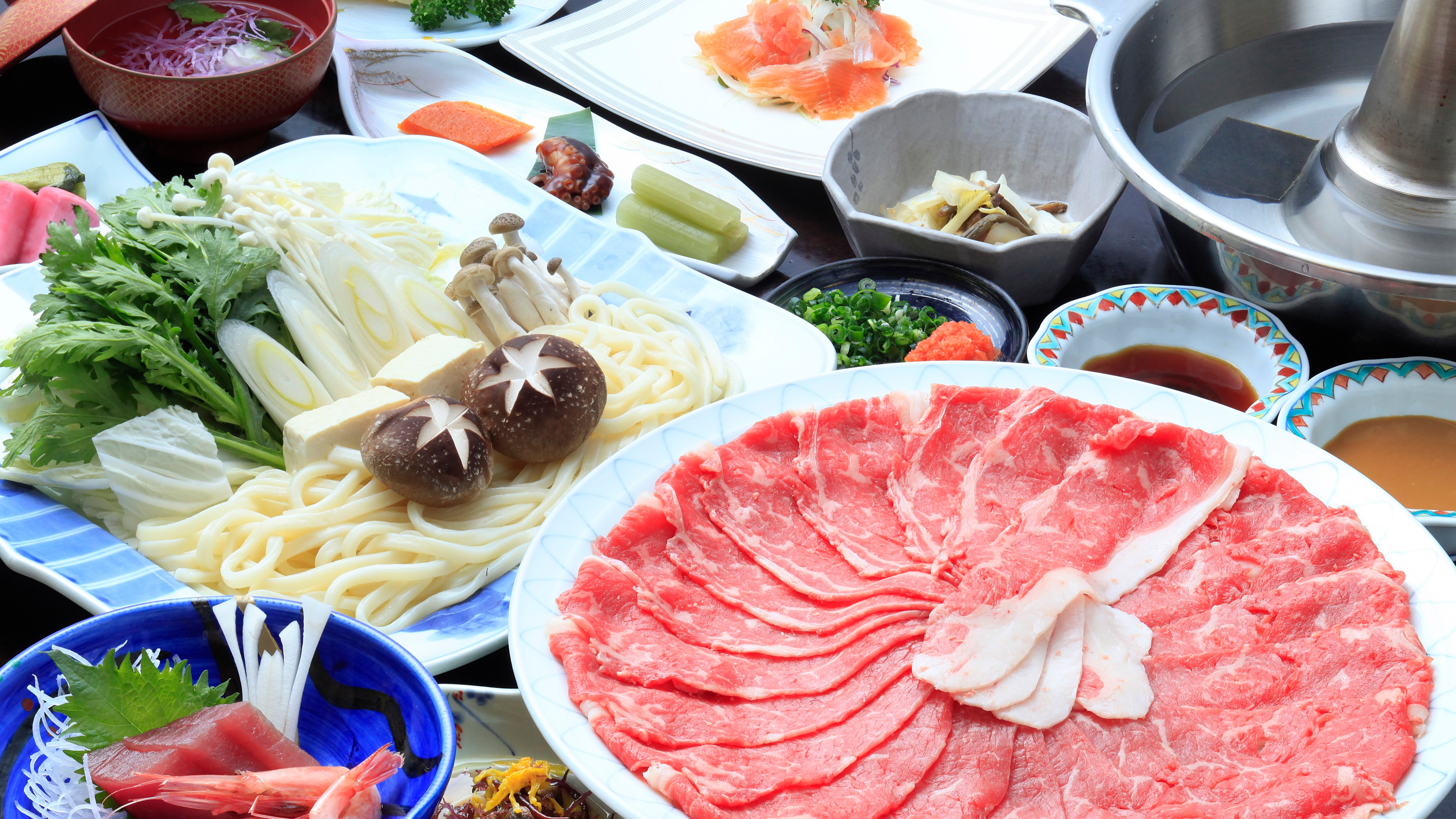 Supper / Special beef shabu-shabu set * Image