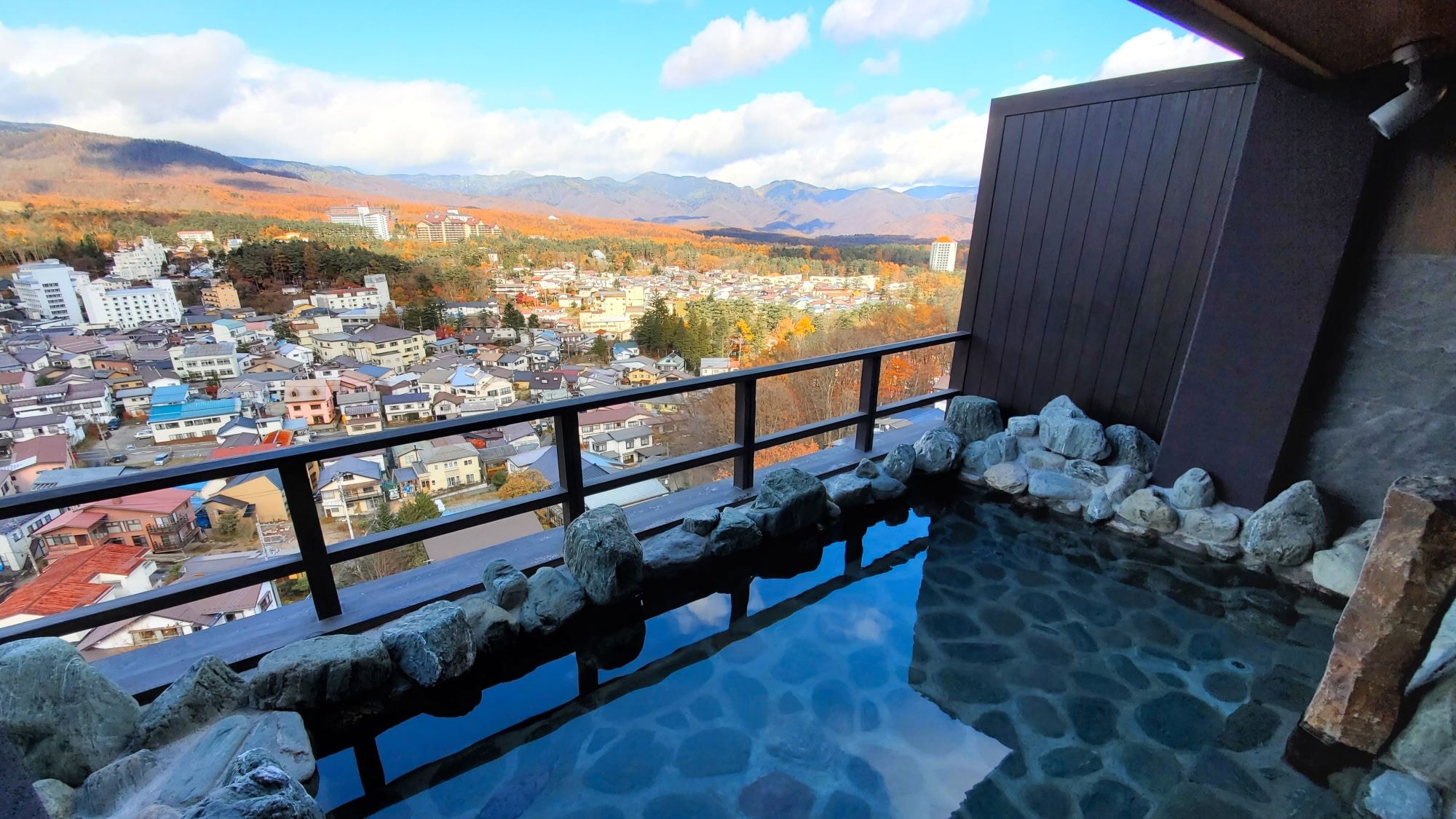 ■1:1 view open-air bath