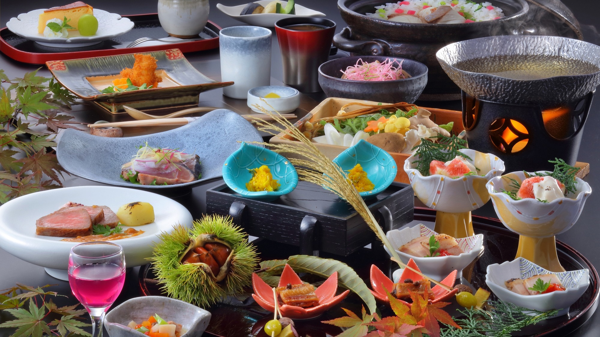 新月怀石料理（一道菜的例子）