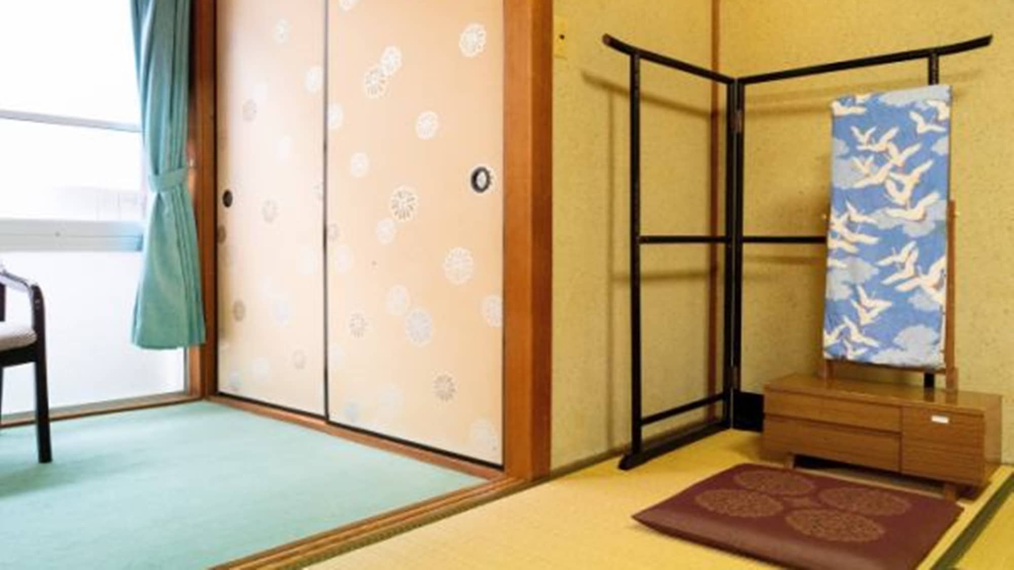 *[Example of a guest room] Relax in an unpretentious Japanese space