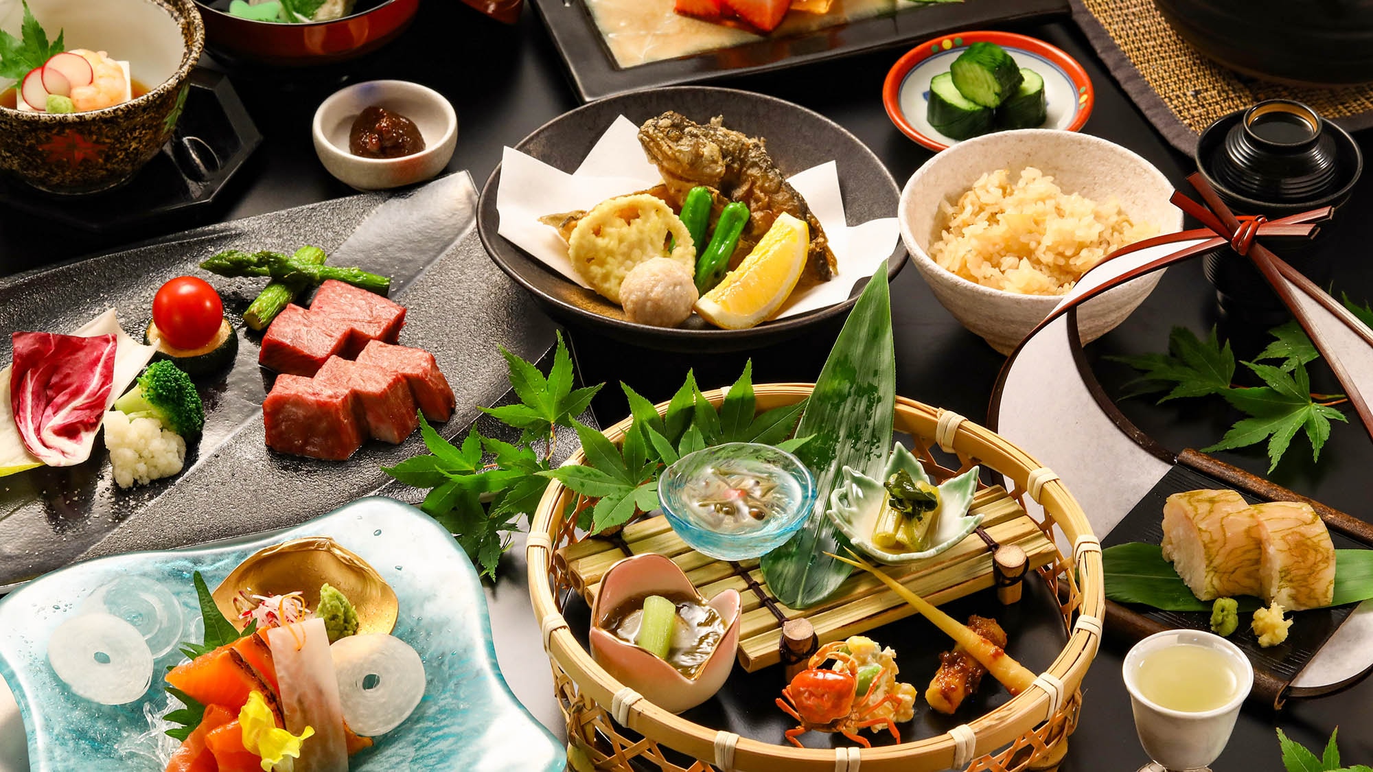 ・[Dinner example] Enjoy the variety of ingredients from Shinshu