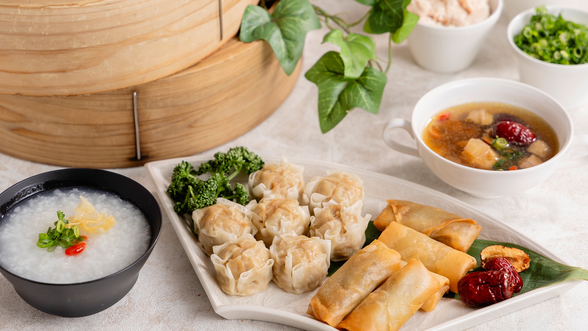 [Buffet Sarapan] Shumai, lumpia, bubur Cina. Nikmati pengalaman kuliner unik di Yokohama!