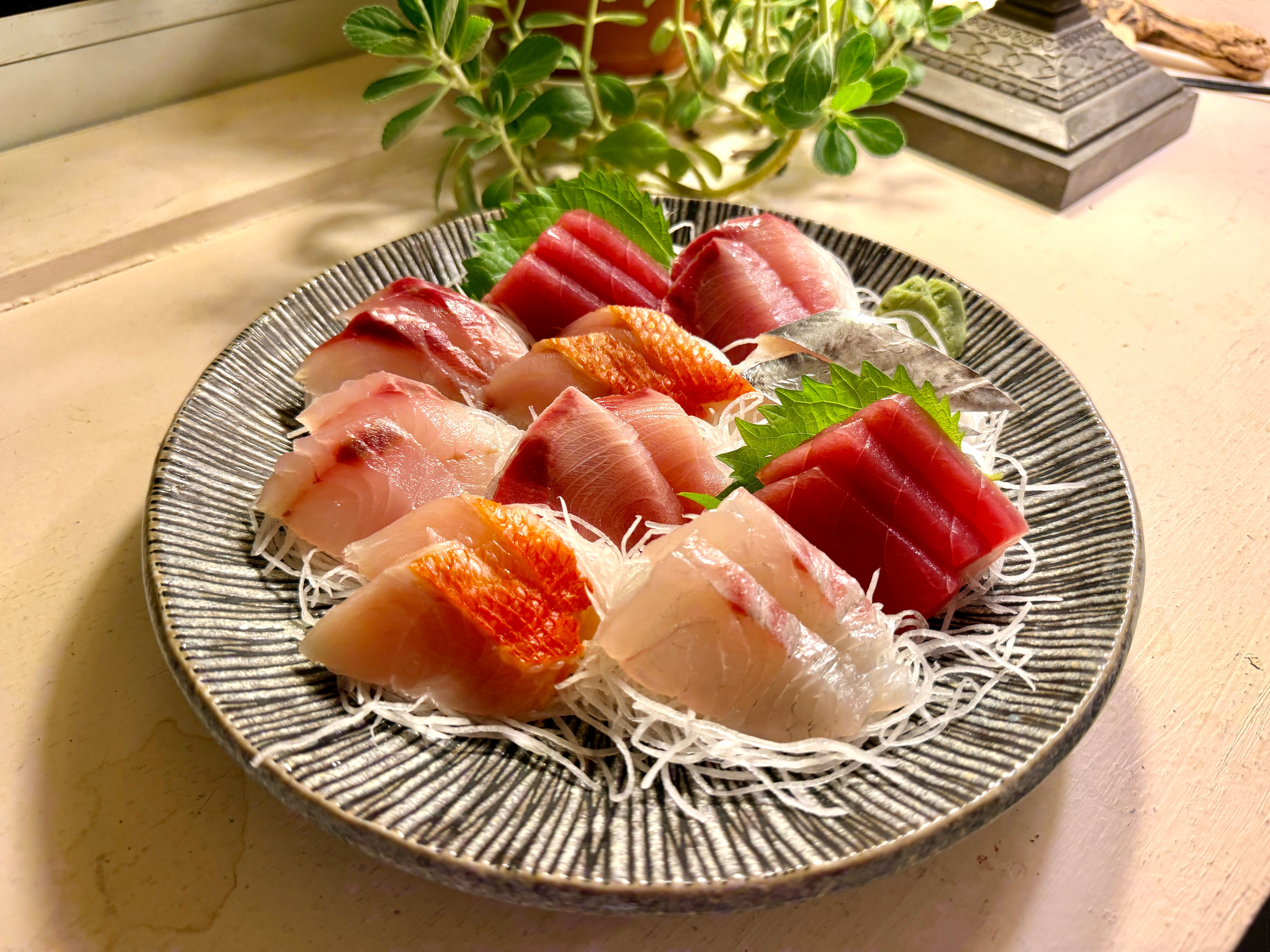 신선한 생선회