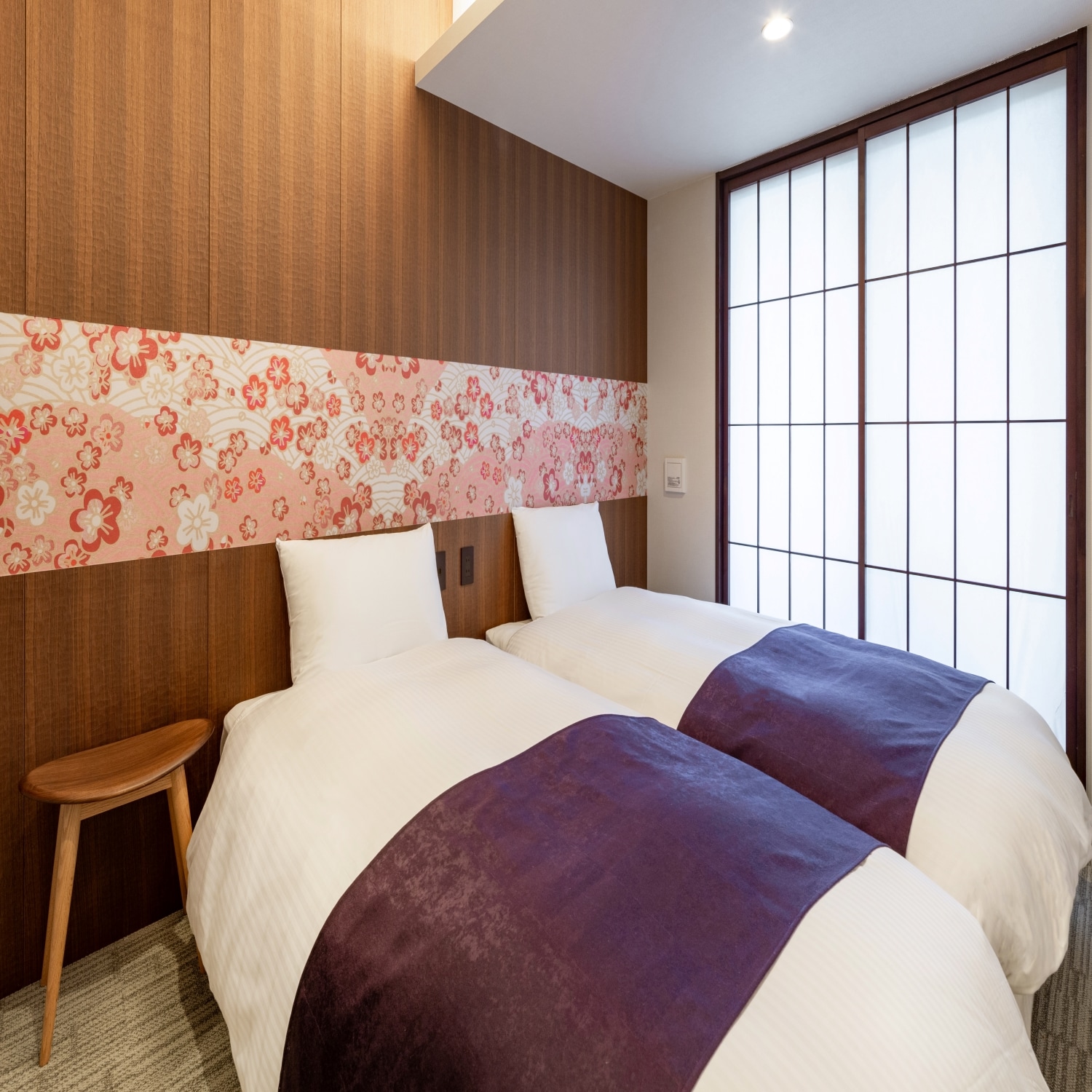[Standard Twin Room] 21㎡ ~ / Beds can be closely attached / Hollywood style