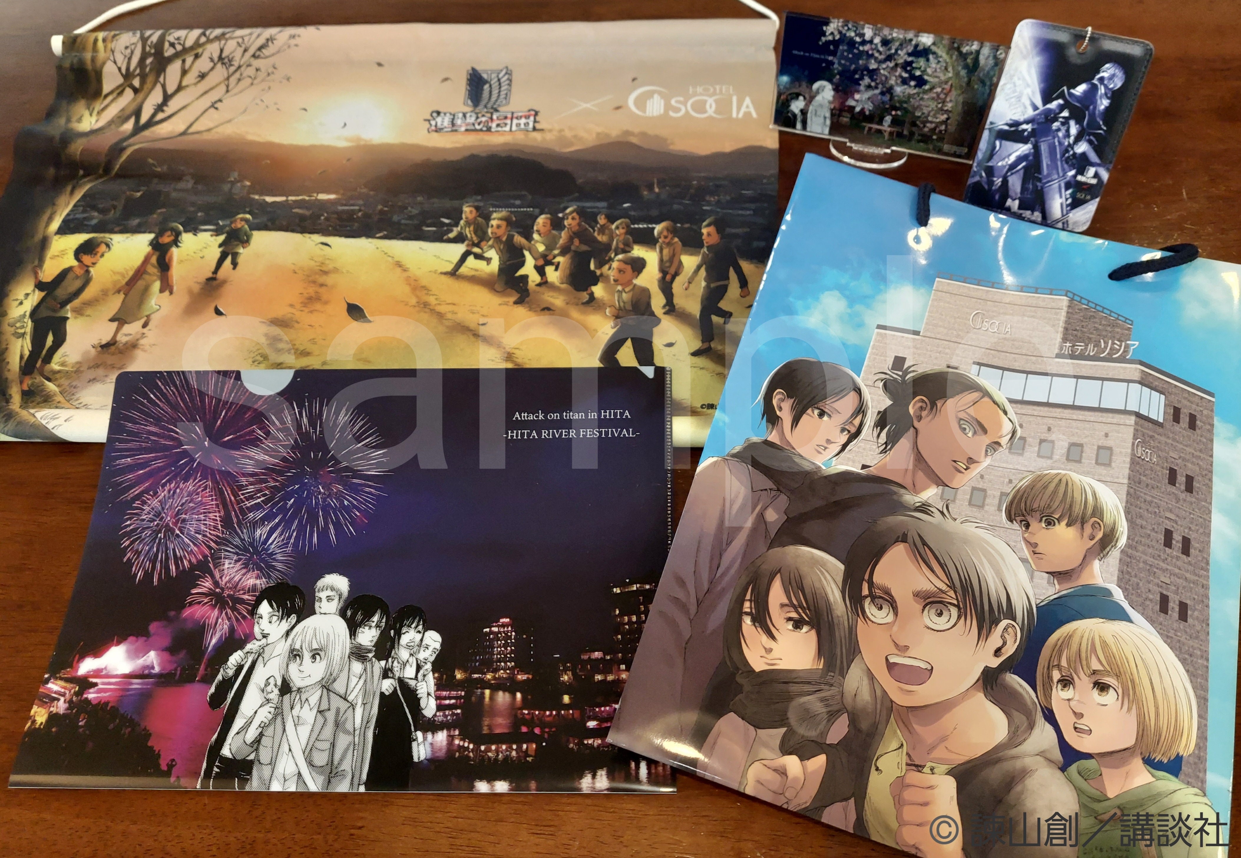 Phần thưởng phòng cộng tác Attack on Titan mới