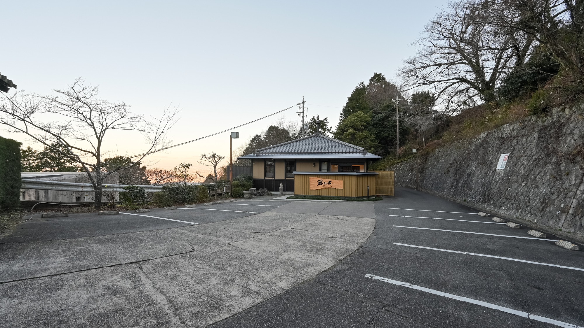 Entrance to the hermitage of the valley of the wind