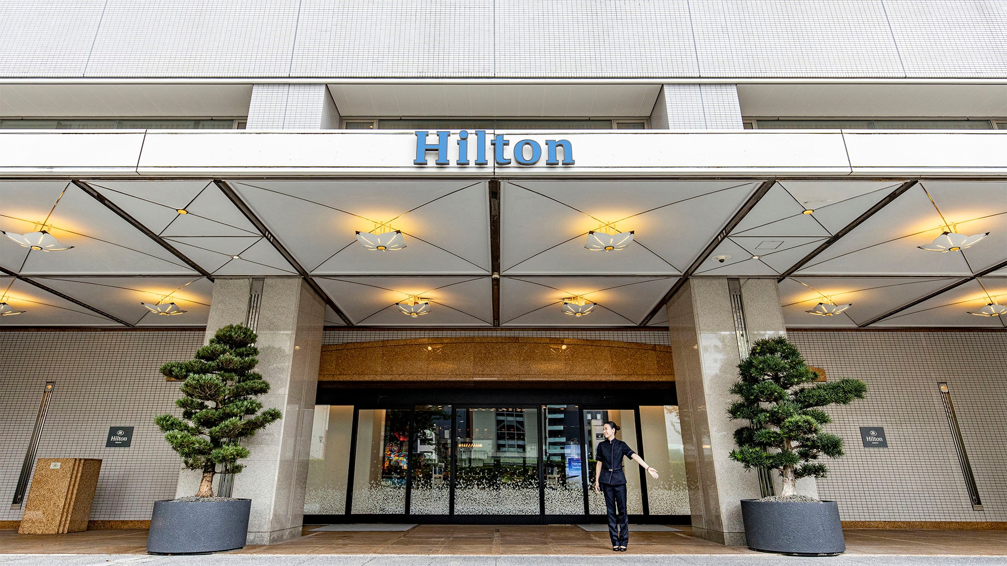 Hotel entrance
