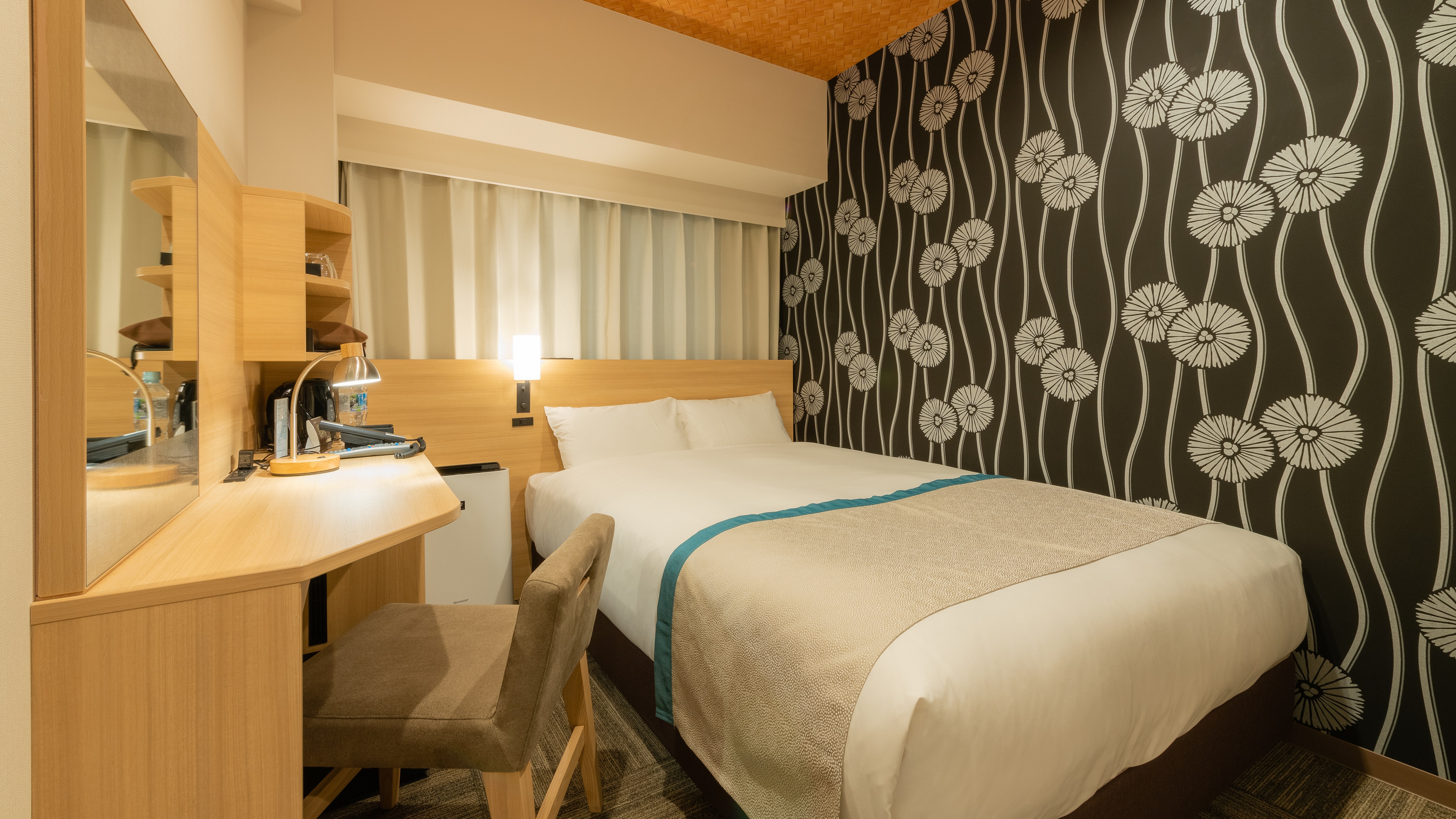 Standard single 140 cm & times; 200 cm 1 bed can be used by 2 people