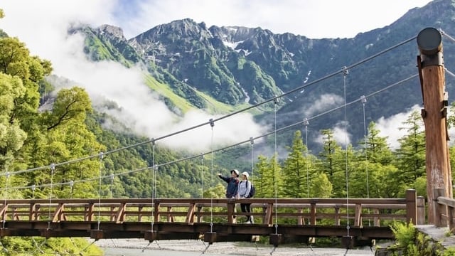 上高地“河童橋”