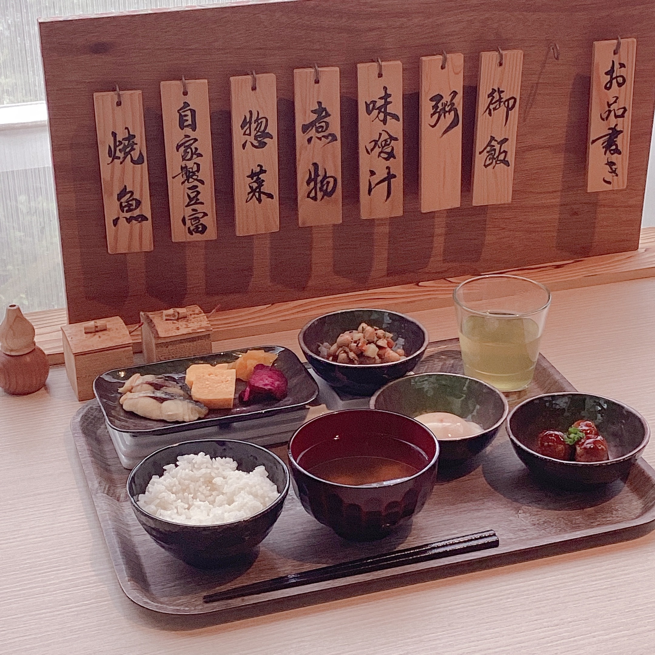Recommended for those who prefer Japanese food in the morning♪ (This is an example taken from the Japanese and Western buffet.)