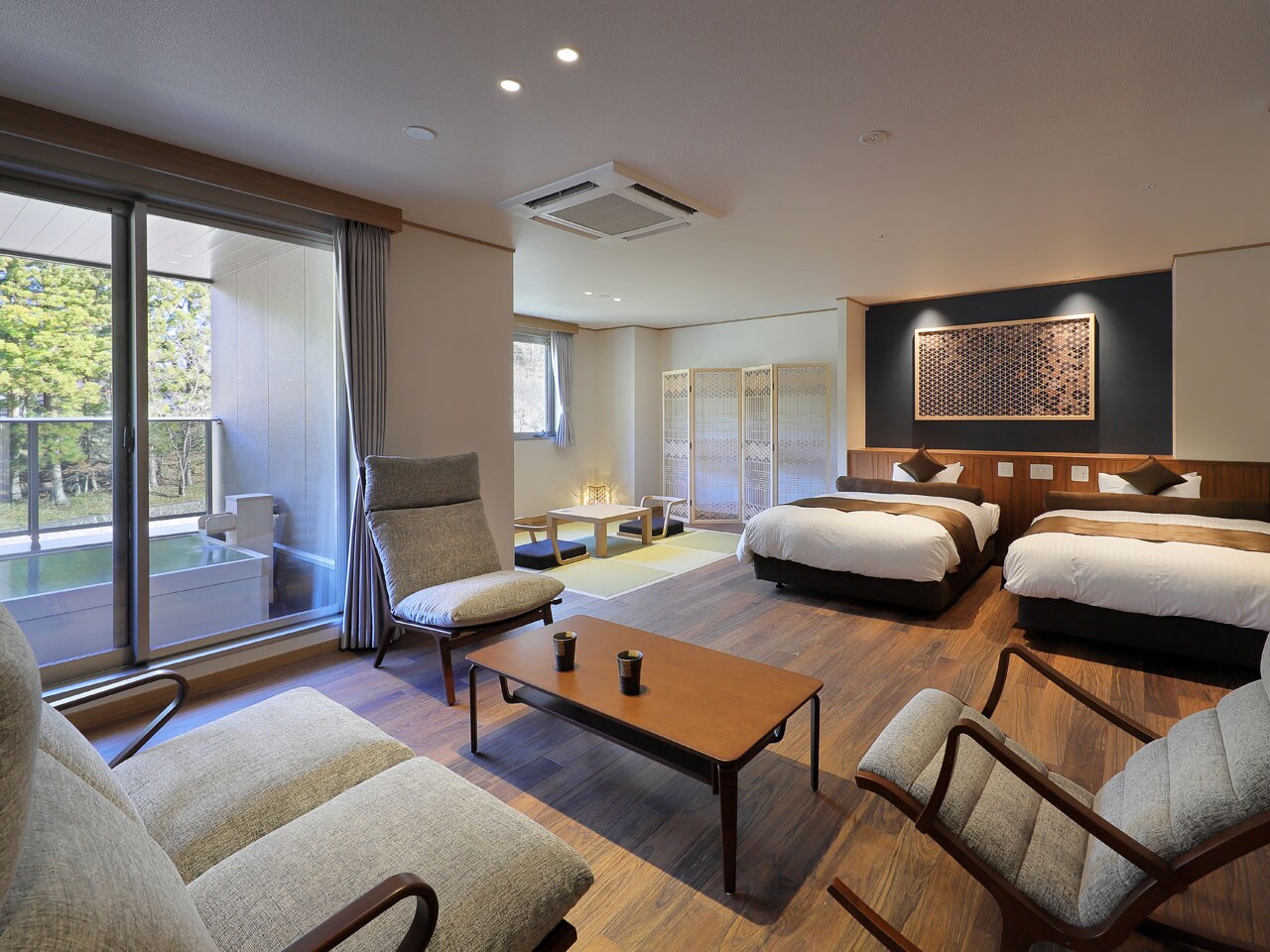 204 With open-air cypress bath (2nd floor, barrier-free)