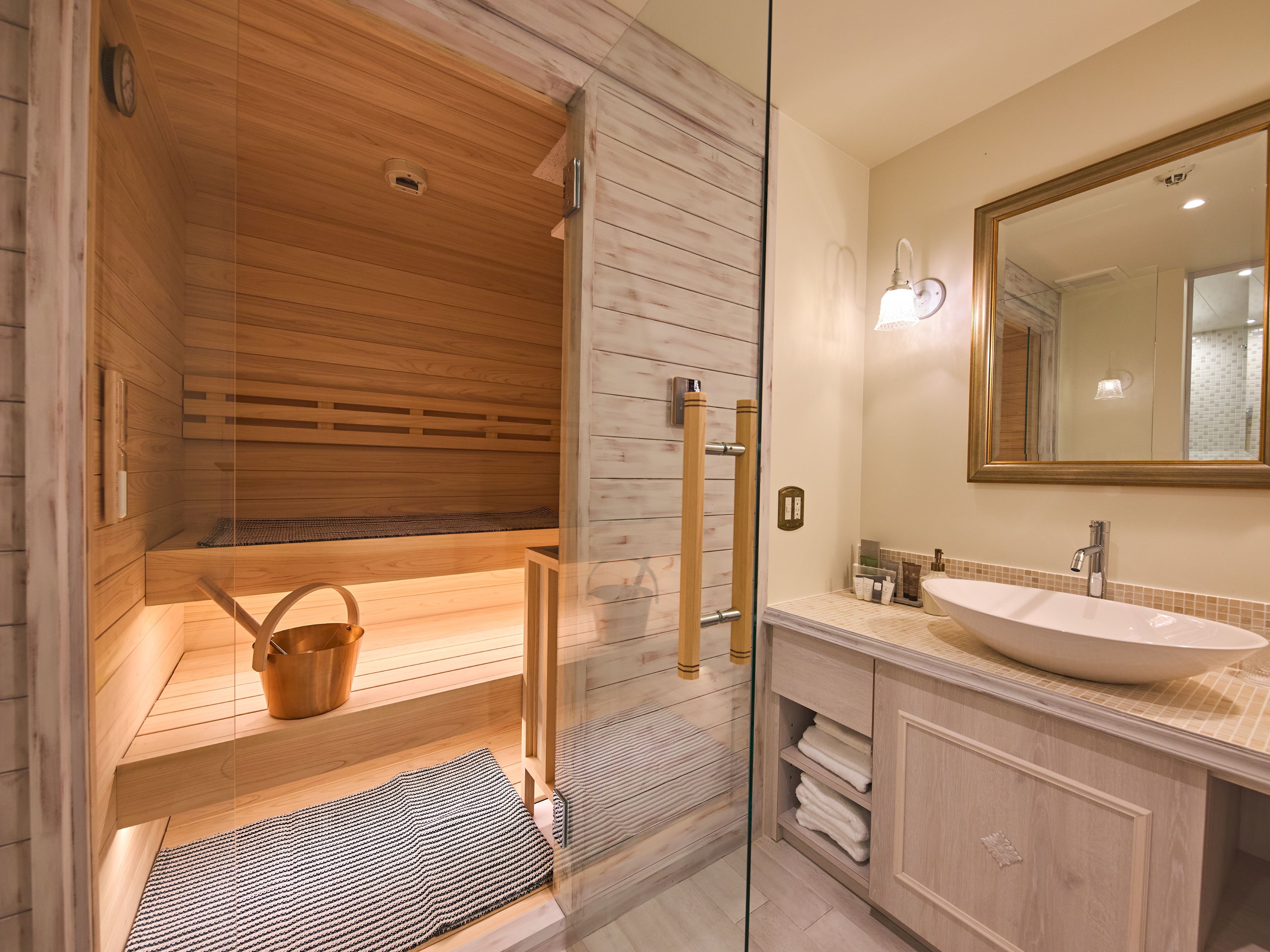 Kamar dengan sauna