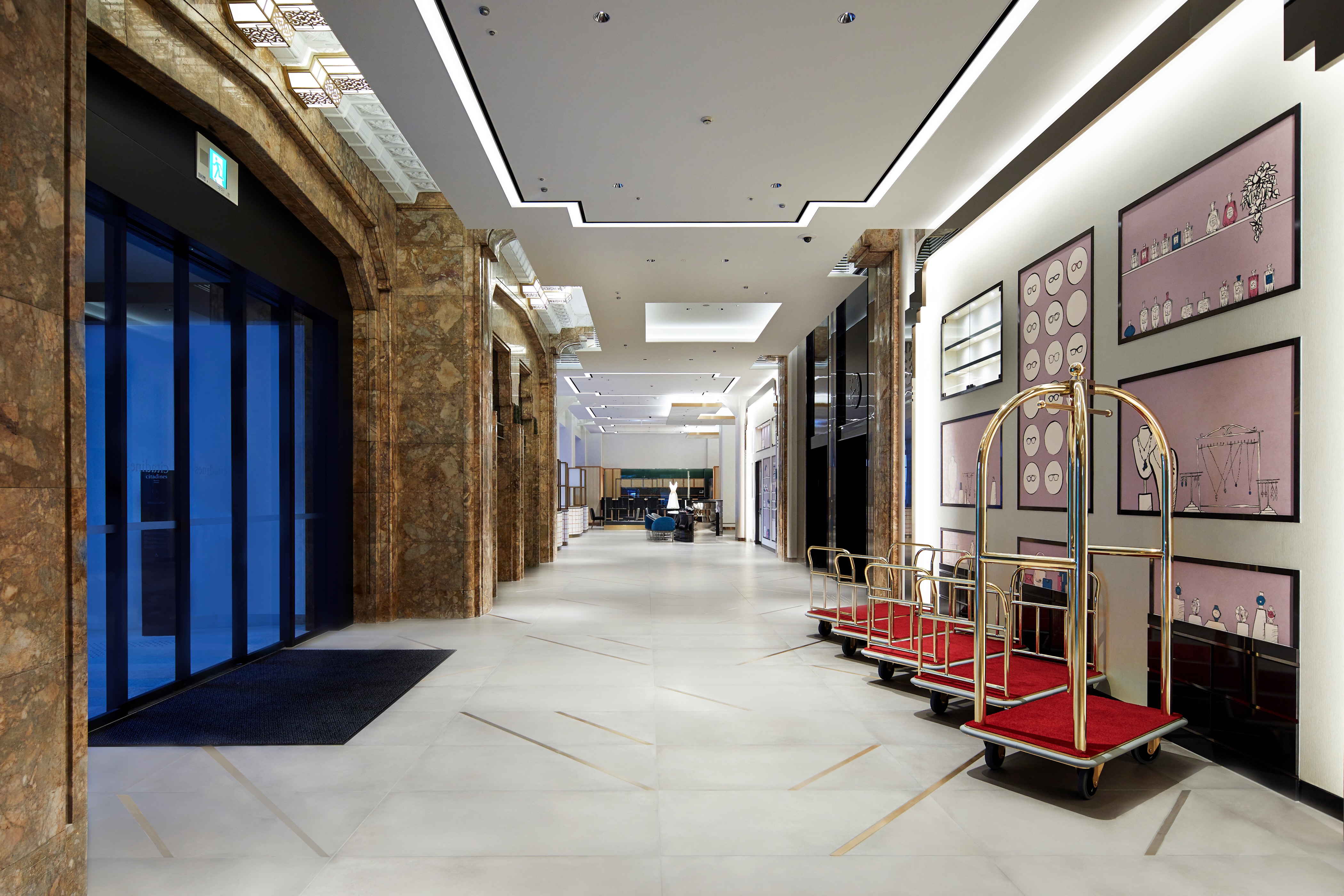 Hotel entrance