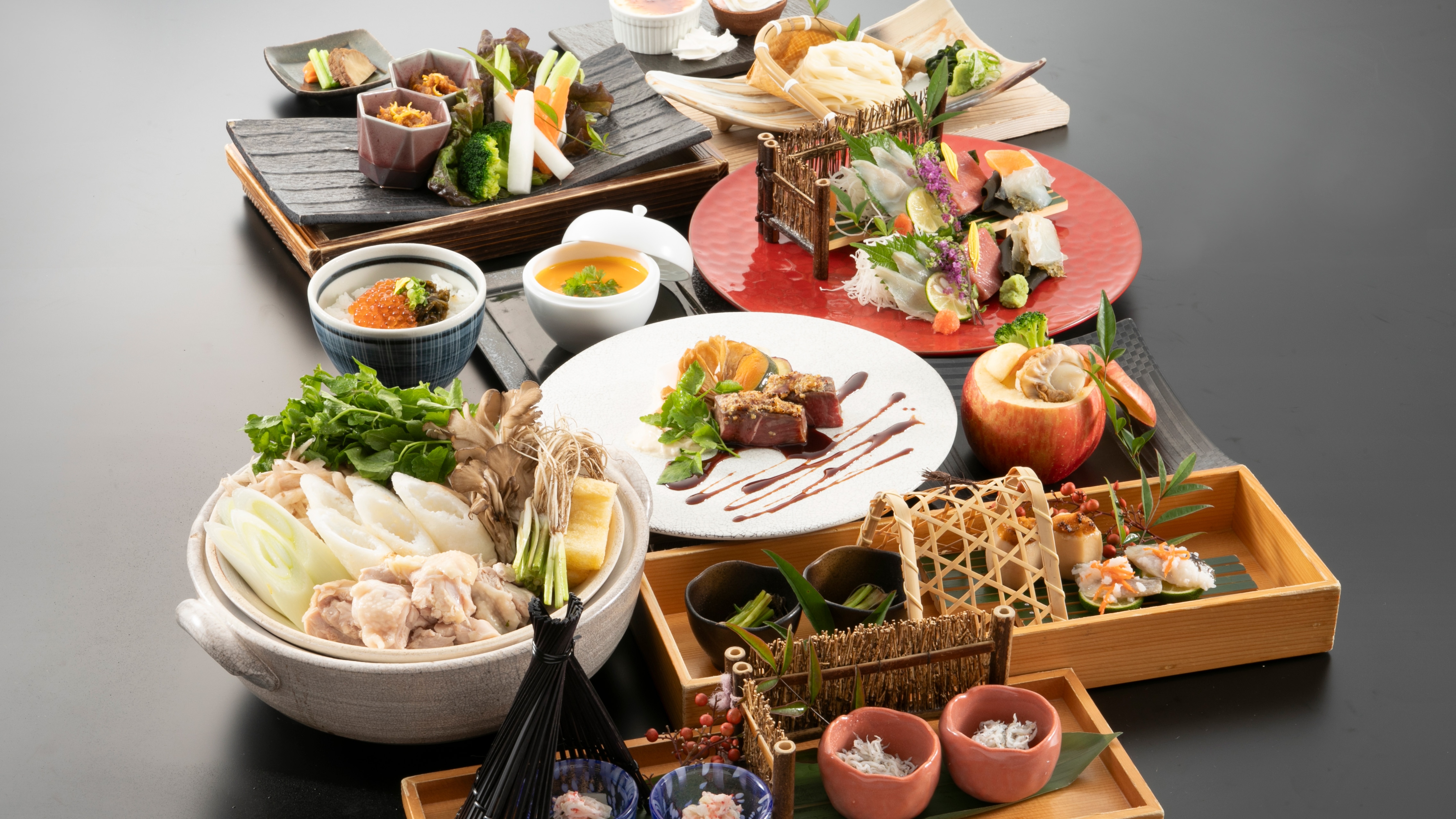 [晚餐]「日式懷石料理」2023年冬季12月至2月 *部分圖片為2人份